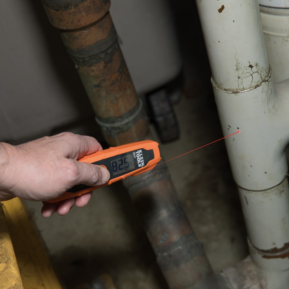 Klein Tools Digital Thermometer Infrared Thermometer in the Infrared  Thermometer department at