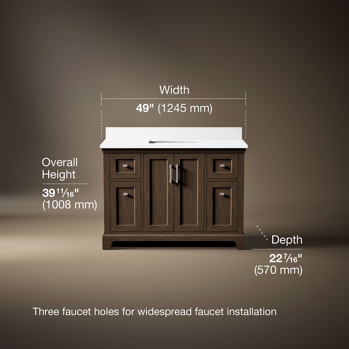KOHLER 29262-BD1-DAK Bath-Vanity-Combo - View #3