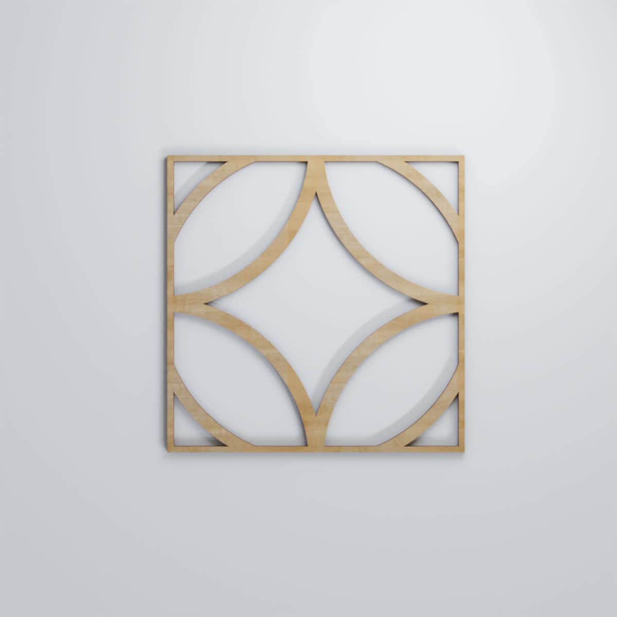 Ekena Millwork WALW16X16X0375CROHI Wall-Panels - View #2