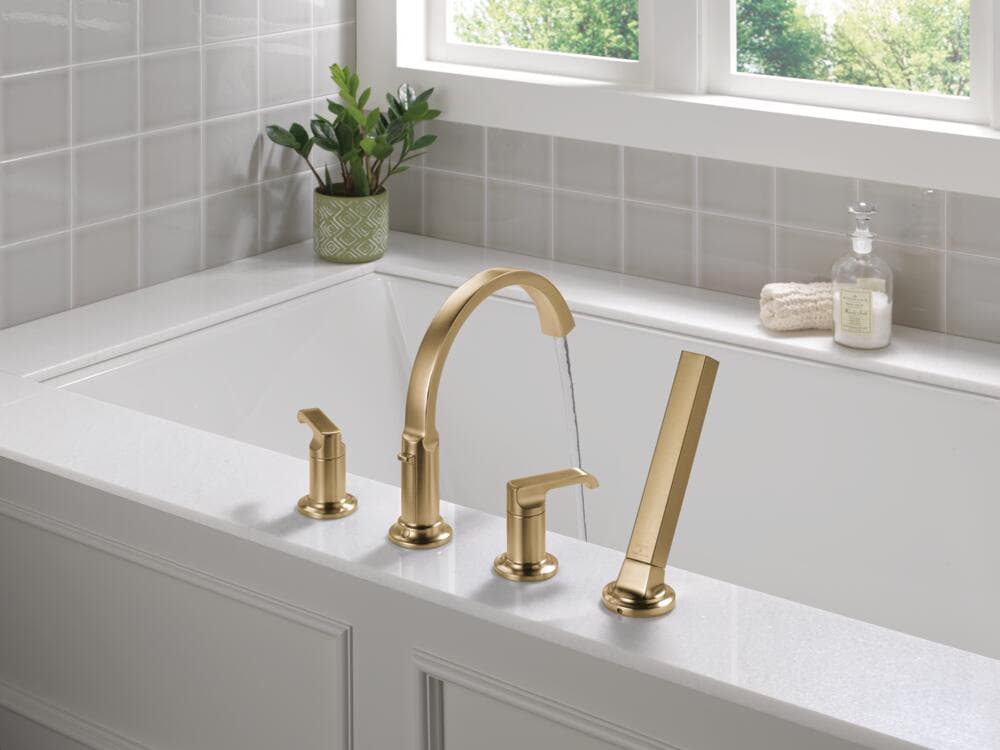 Delta T4788-CZ-PR-LHP Roman-Tub-Faucets - View #2