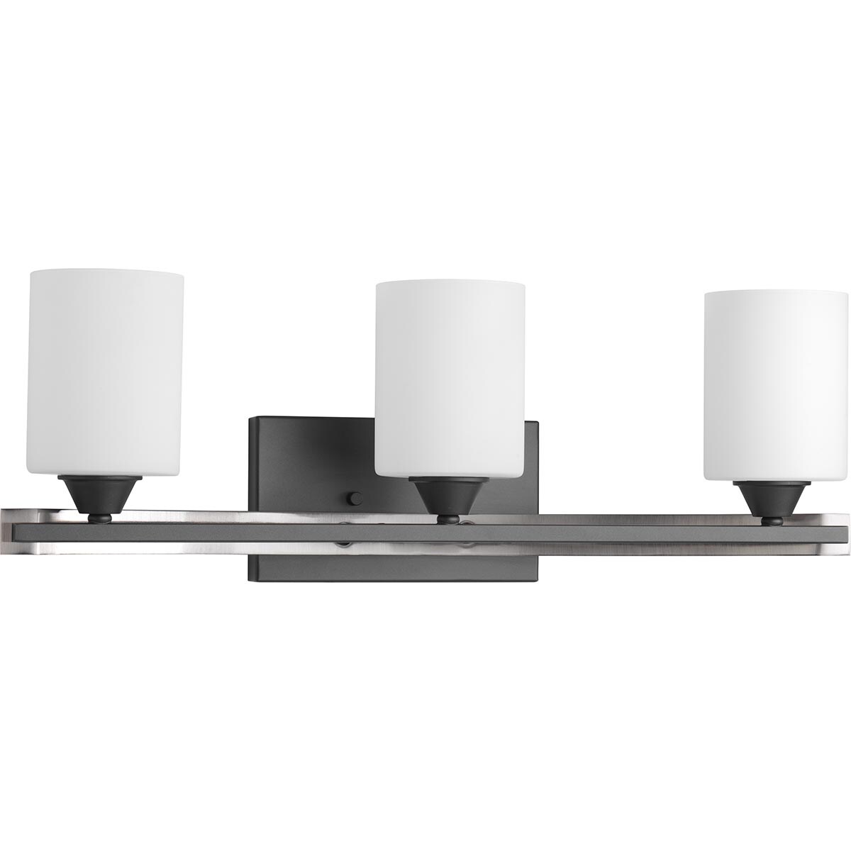 Progress Lighting P300146-143 Dart 23.625-in 3-Light Graphite Modern/Contemporary Vanity Light