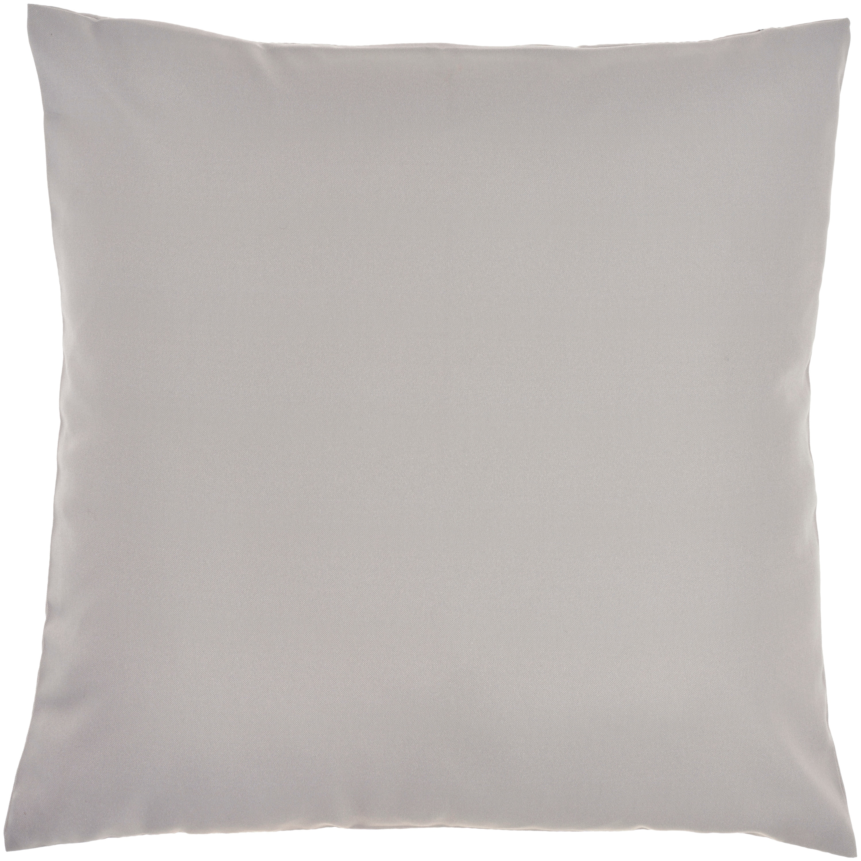 Waverly Solid 20 inch x 20 inch Ocean Indoor/Outdoor Throw Pillow