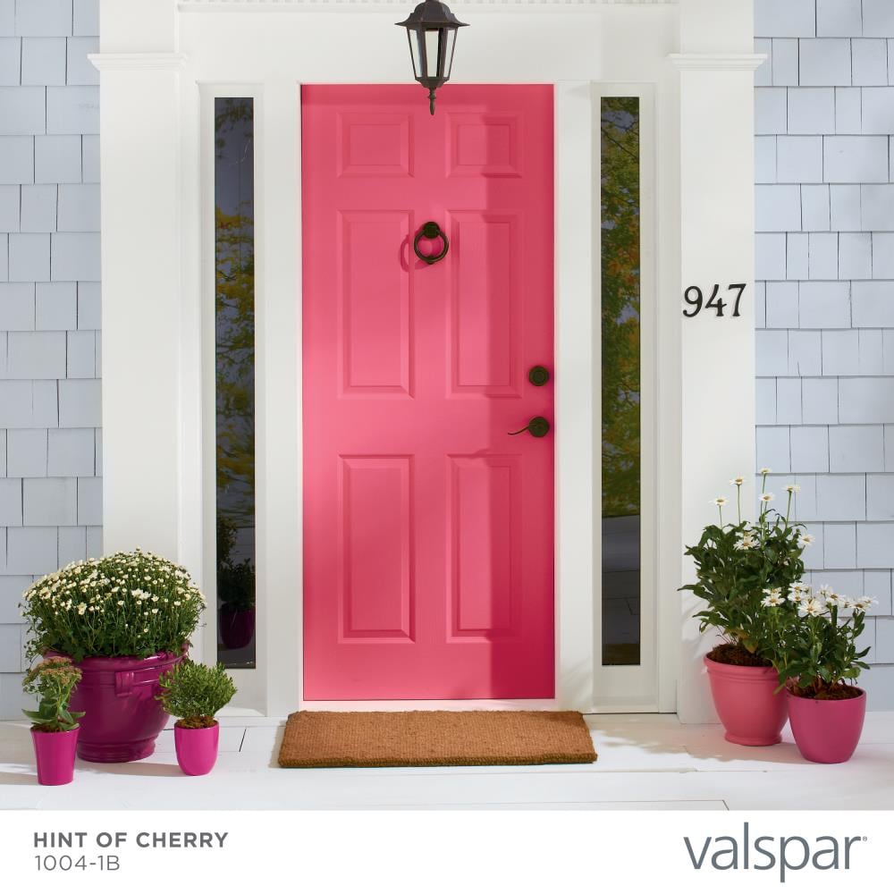 Valspar Satin White Acrylic Interior/Exterior Door and Trim Paint