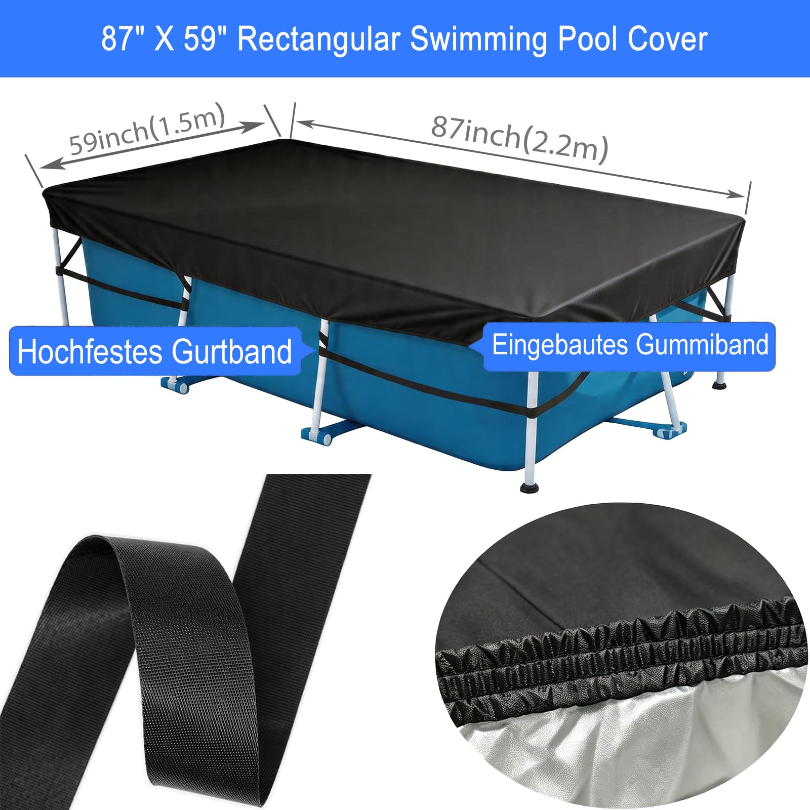 SenQWFa LDC0826C255 Pool-Covers - View #2