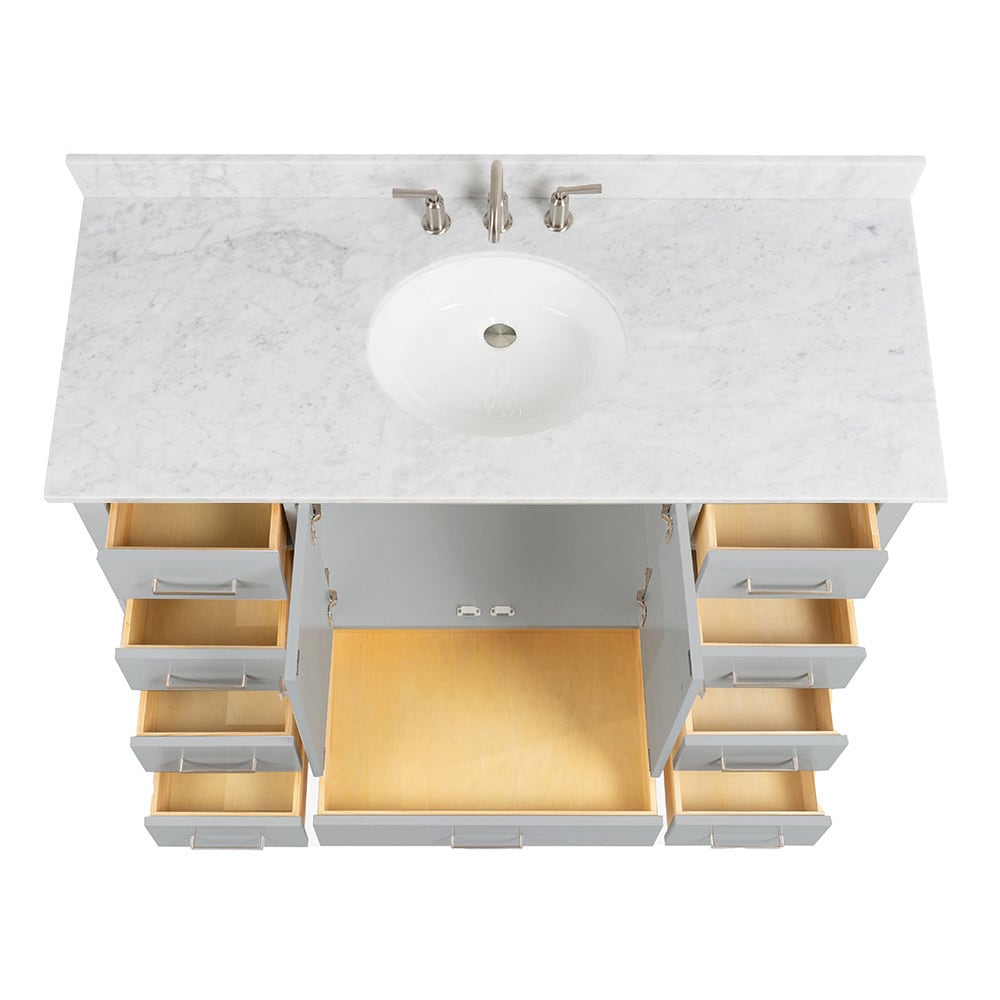 ARIEL A055SCW2OVOGRY Bath-Vanity-Combo - View #6