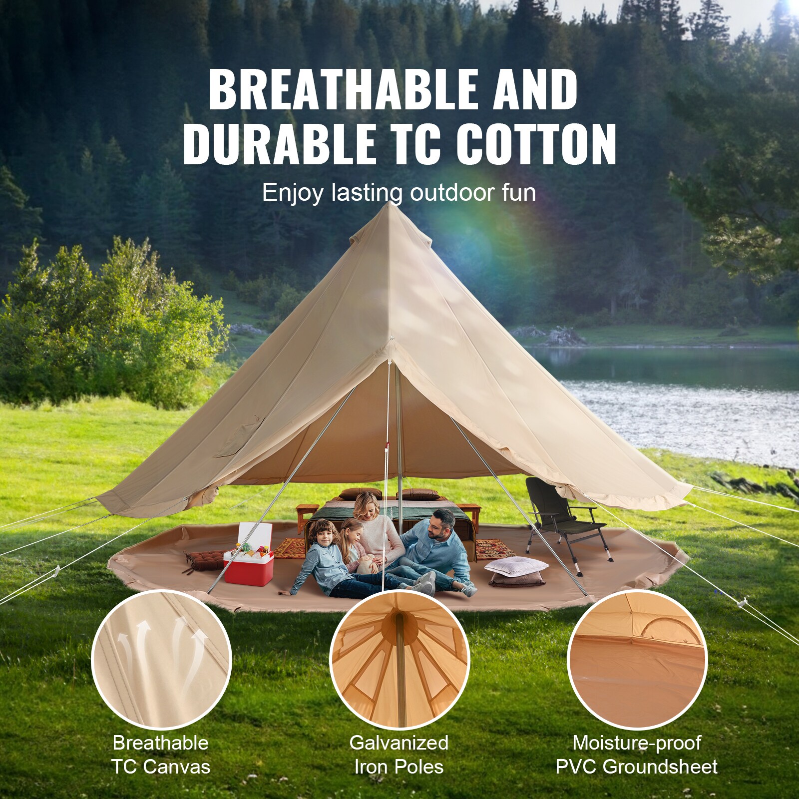 VEVOR ZPMGB6MMBK0000001V0 tents - View #3