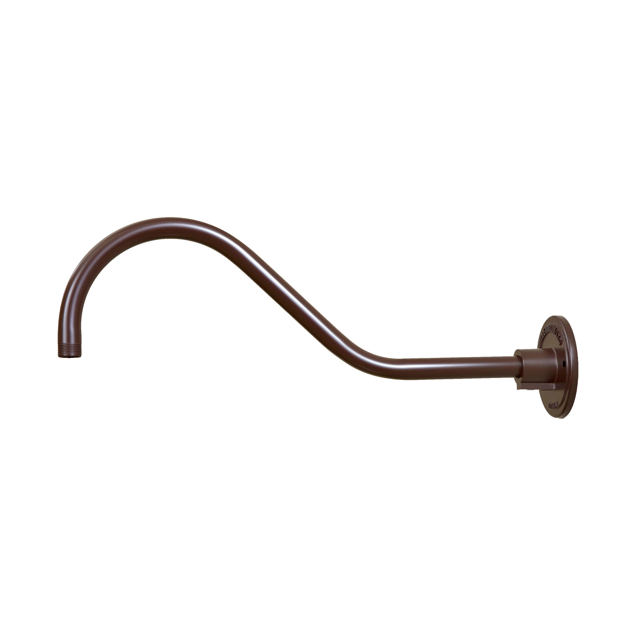 Millennium Lighting RGN22-ABR R Series Light Goose Neck Fixture In Architectural Bronze