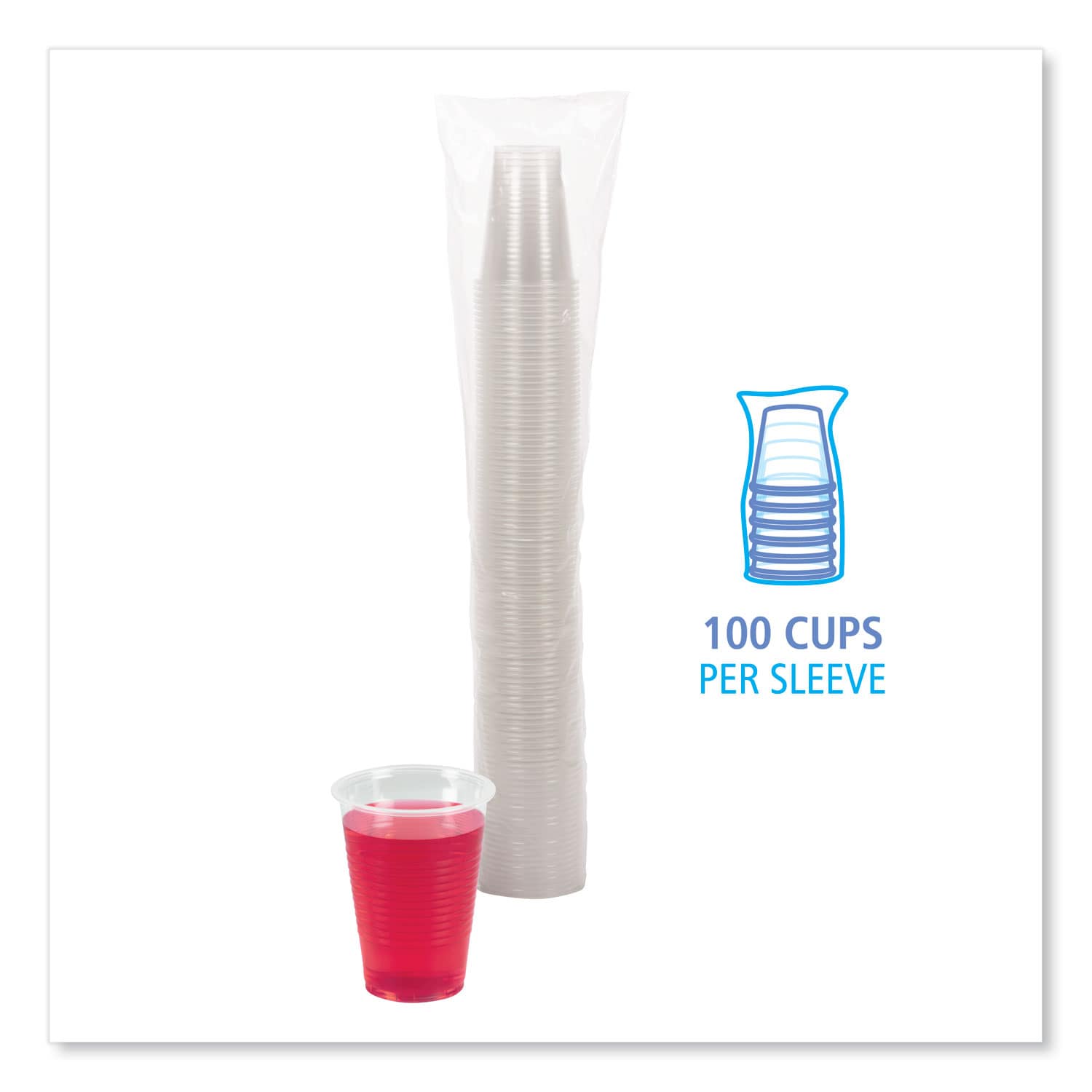 Boardwalk BWKTRANSCUP9PK Party-Supplies-Cc - View #4