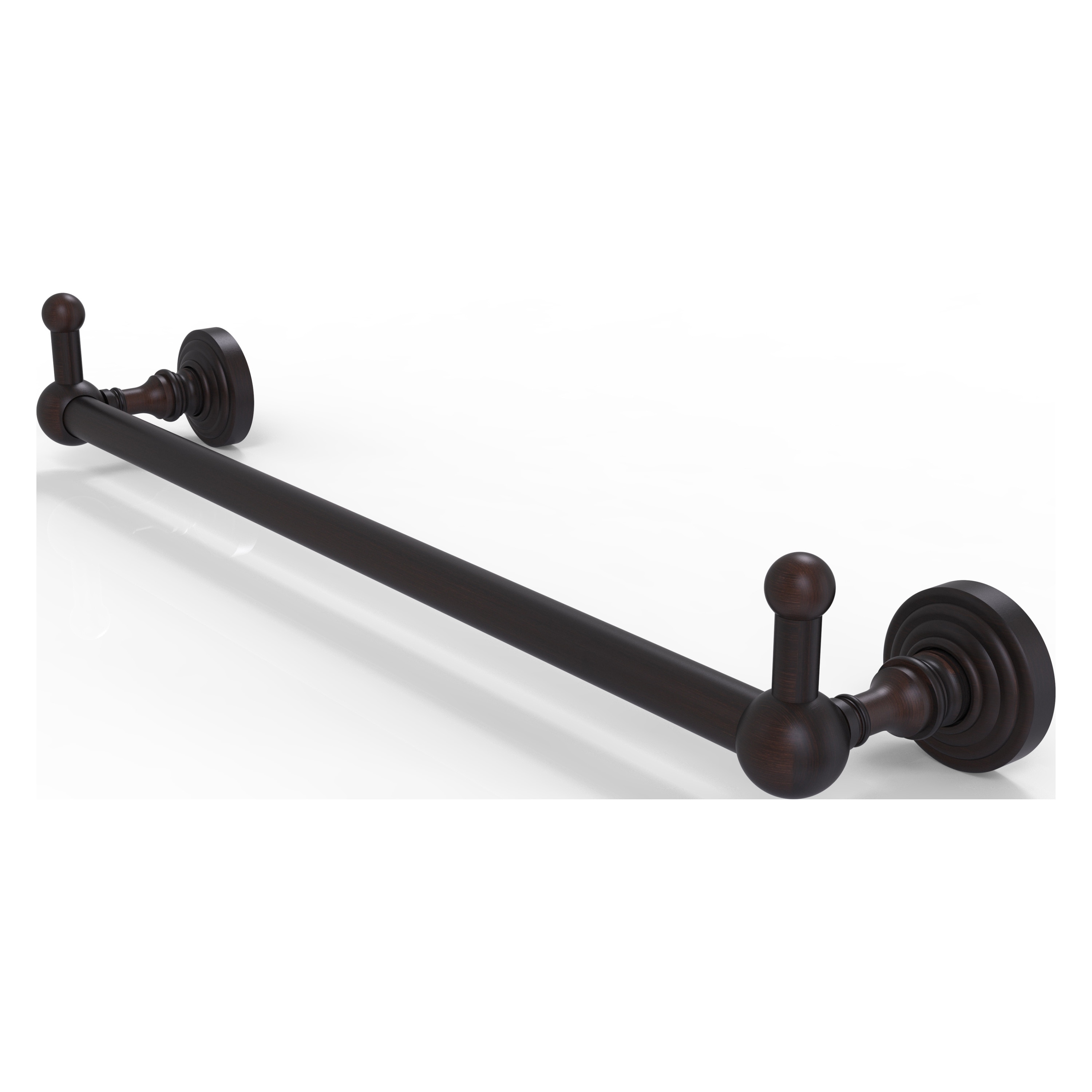 Allied Brass WP-41-24-PEG-VB Waverly Place 24-in Venetian Bronze Wall mount Single Towel Bar