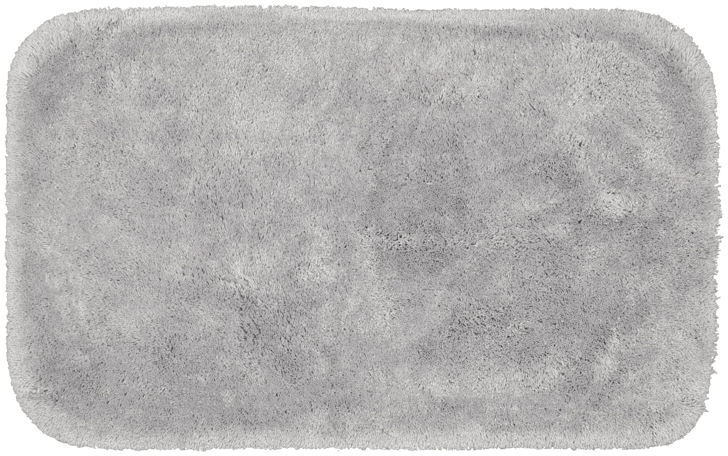 Garland Rug BA130W024040I7 Finest Luxury 24-in x 40-in Platinum Gray Nylon Bath rug