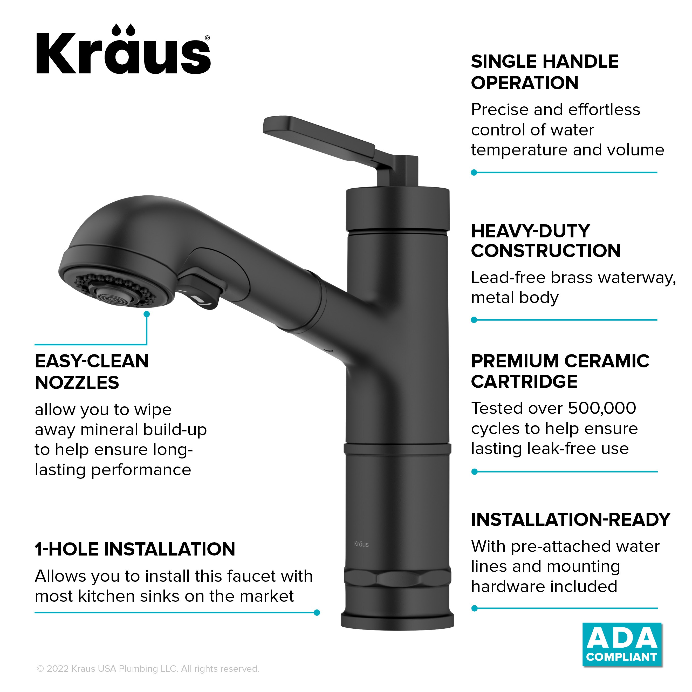 Kraus KPF-4103MB Kitchen-Faucets - View #11