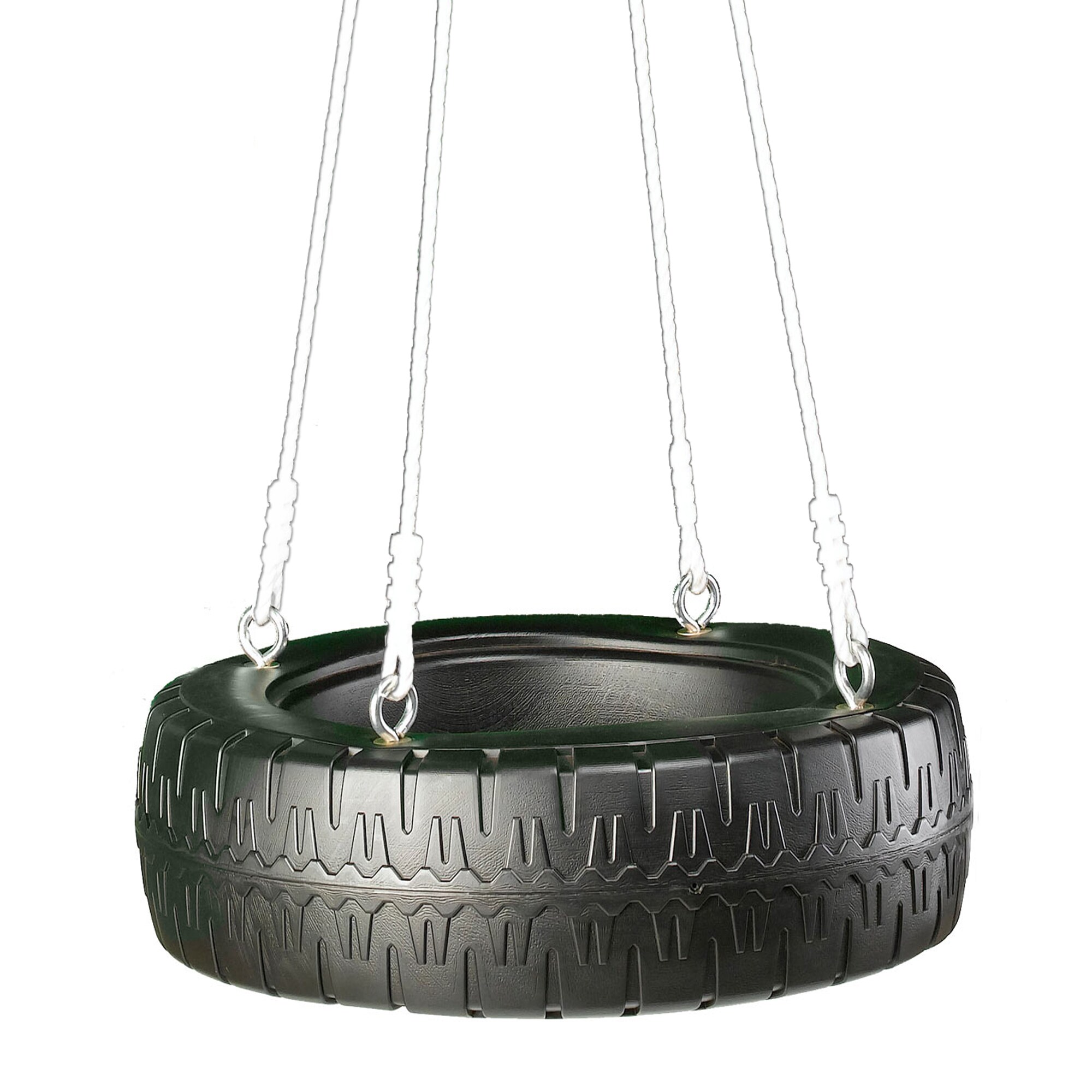 Swing-N-Slide WS 4317 Tire Swing Black Tire Swing