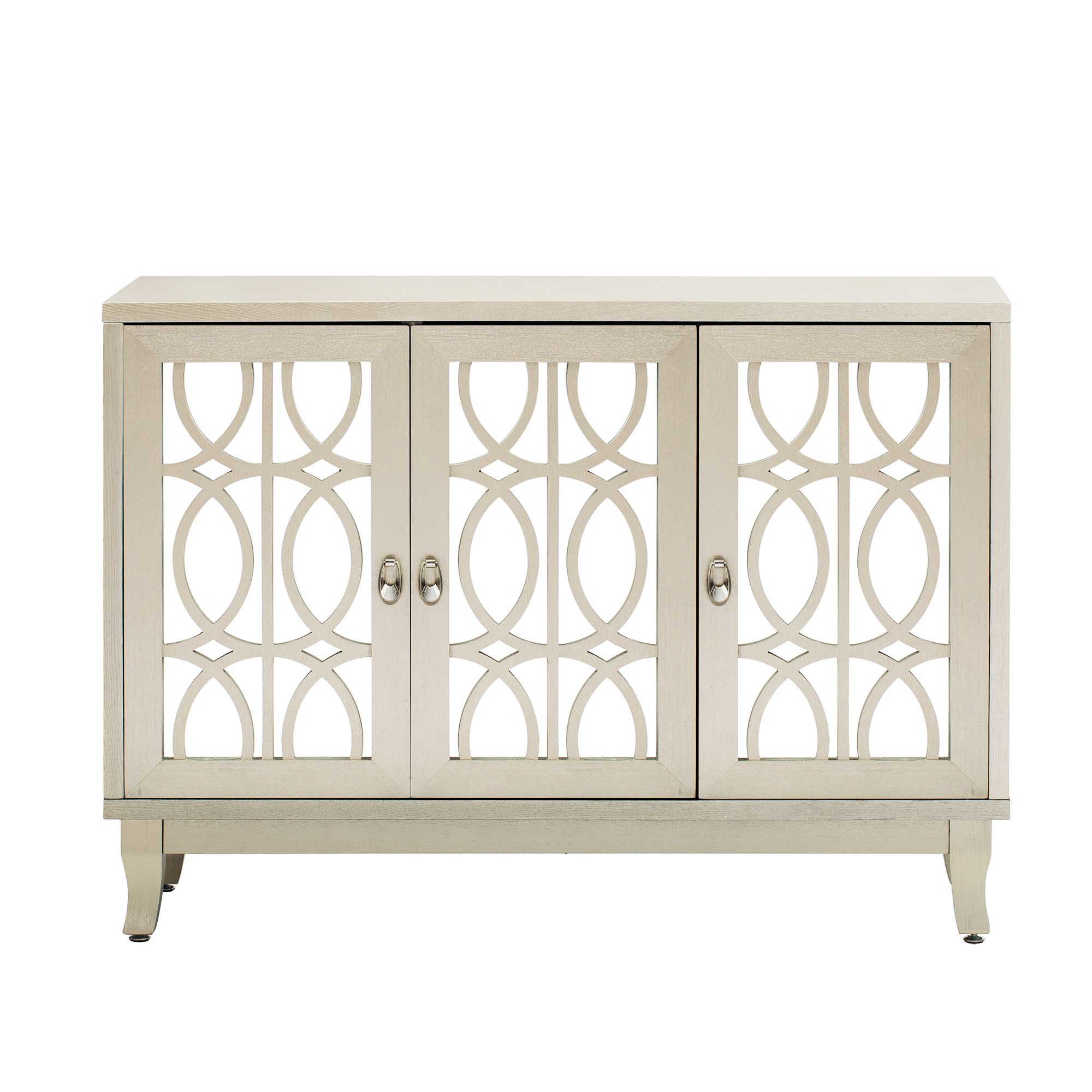 Nestfair SC0018N Contemporary/Modern Champagne Gold Pine Sideboard