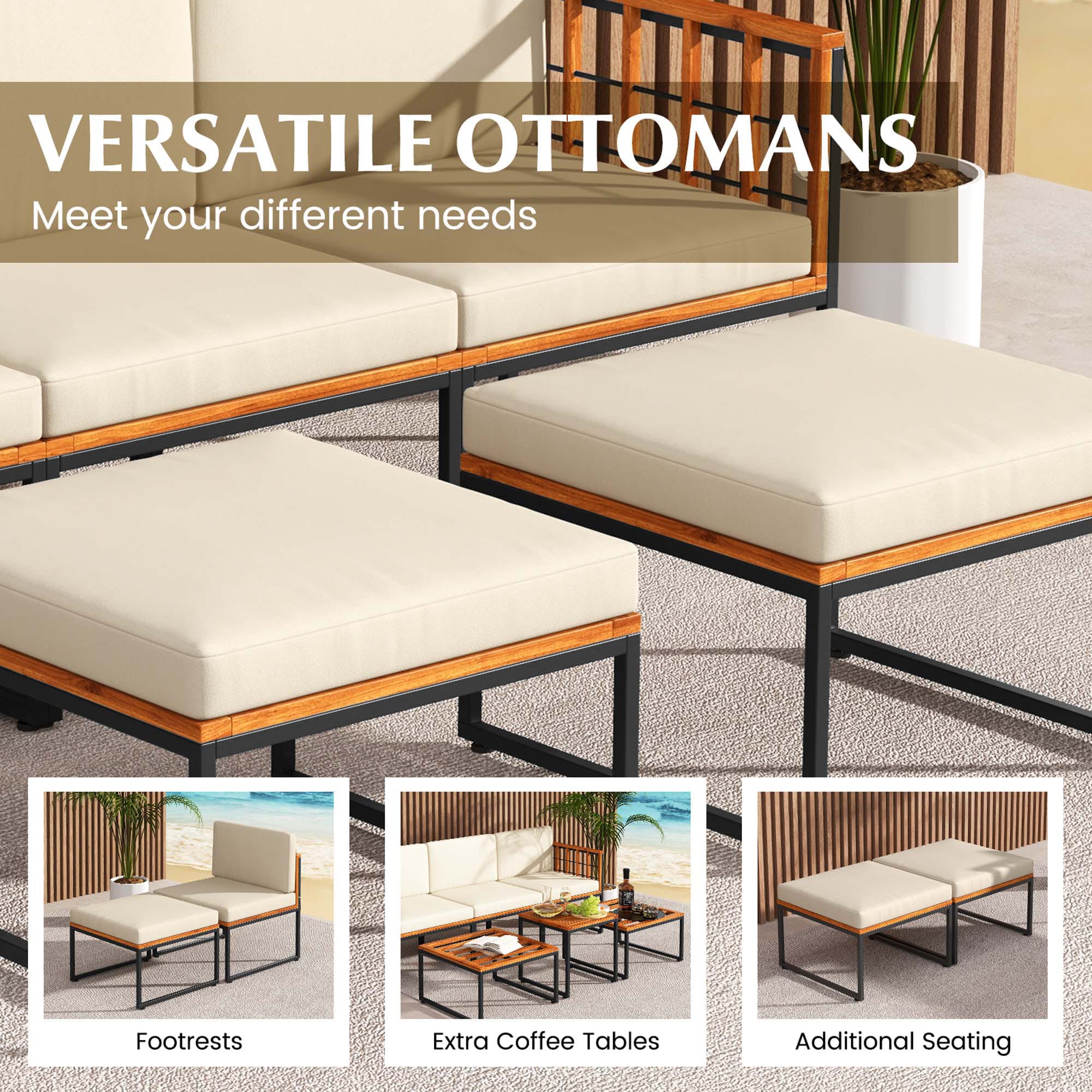 Costway HCST01099 Patio-Conversation-Sets - View #3