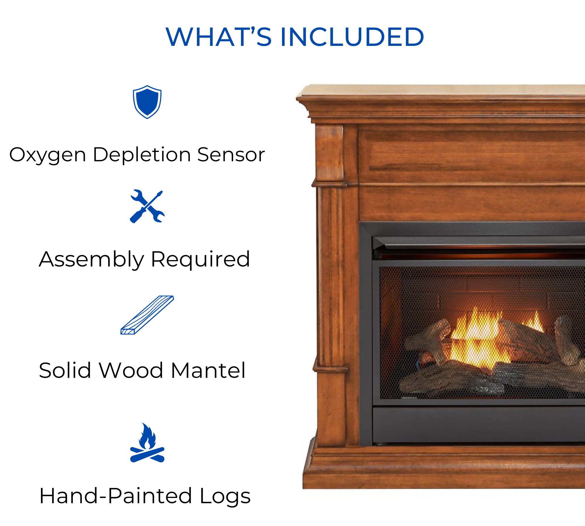 Duluth Forge DFS-300T-3AS Gas-Fireplaces - View #5