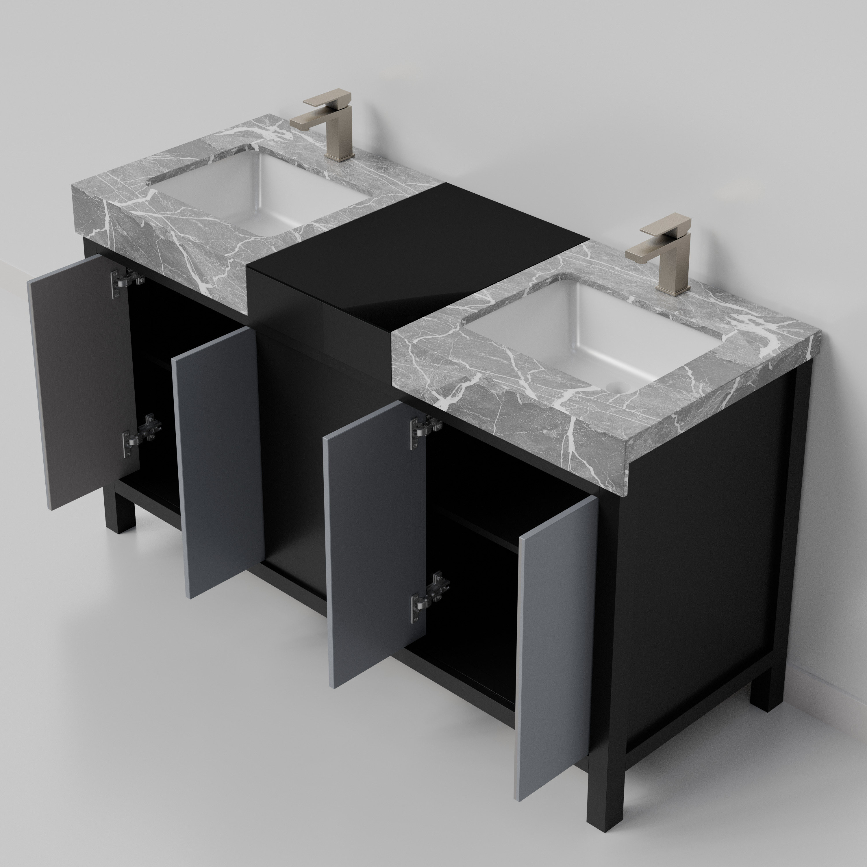 Lexora LZ342260DLISFBG Bath-Vanity-Combo - View #9