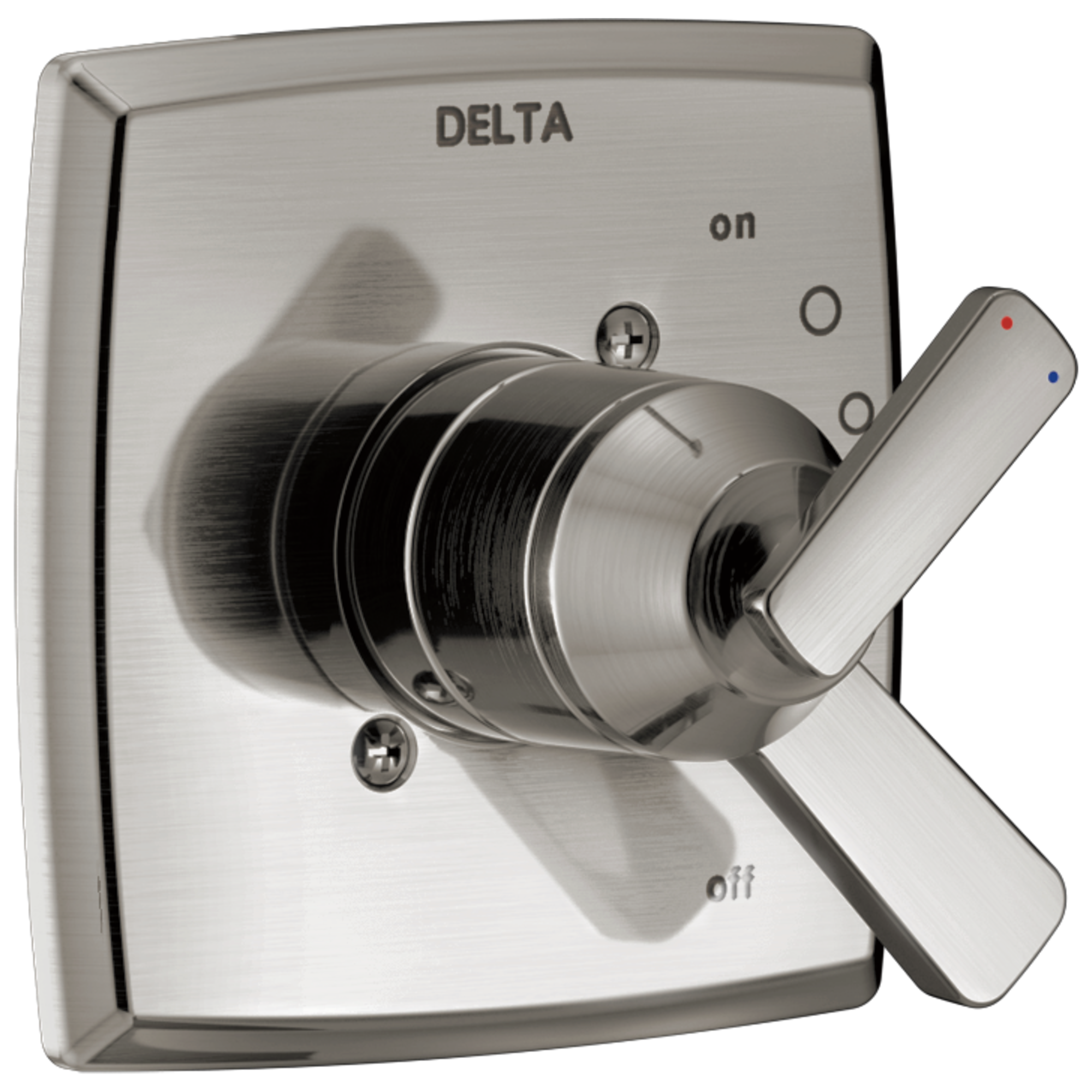 Delta T17064-SS Ashlyn Stainless Steel 3.25-Inches Universal Bathtub/Shower Trim ring 0.5-Inches -ID