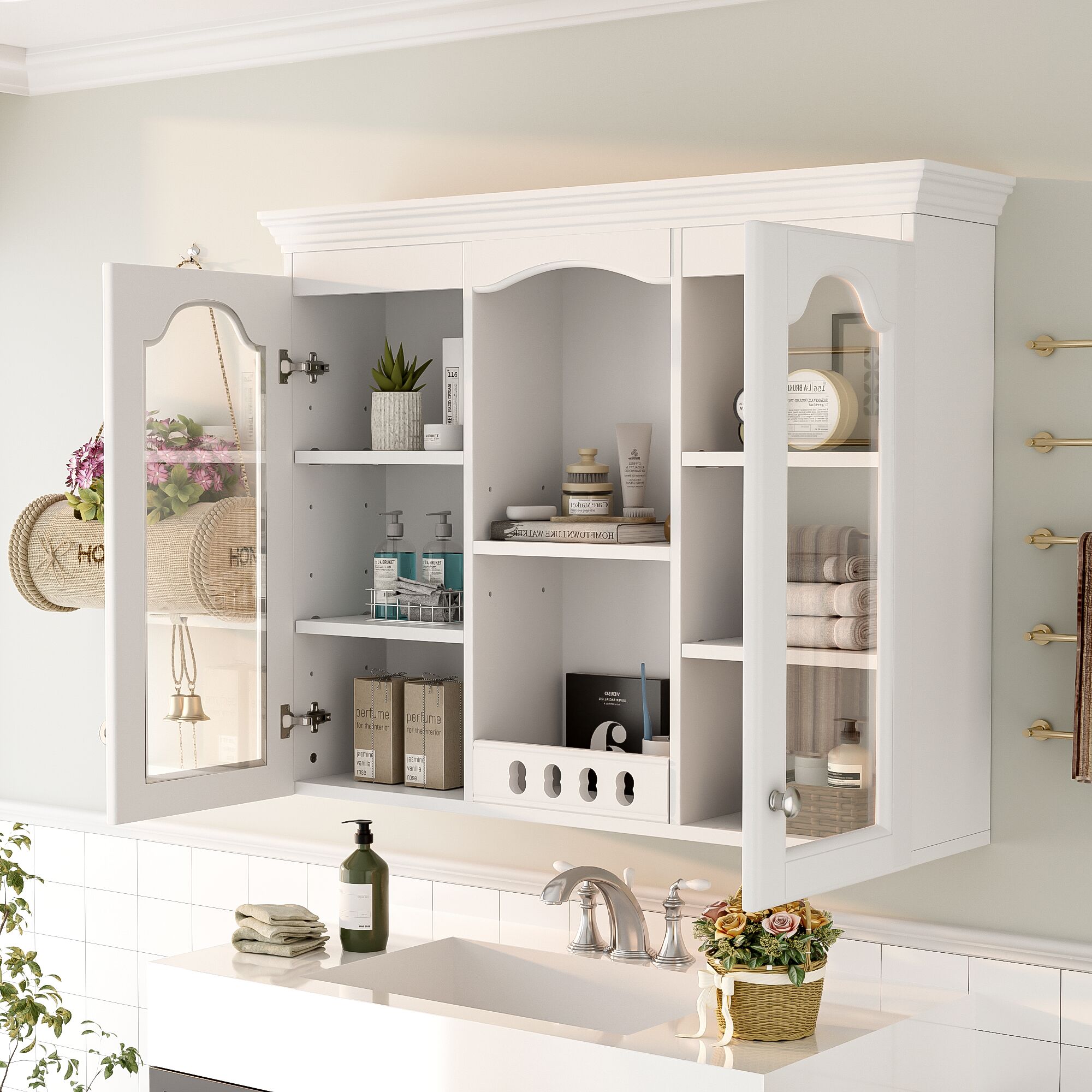 Forclover CM-N710P264313K Bathroom-Medicine-Cabinets - View #8