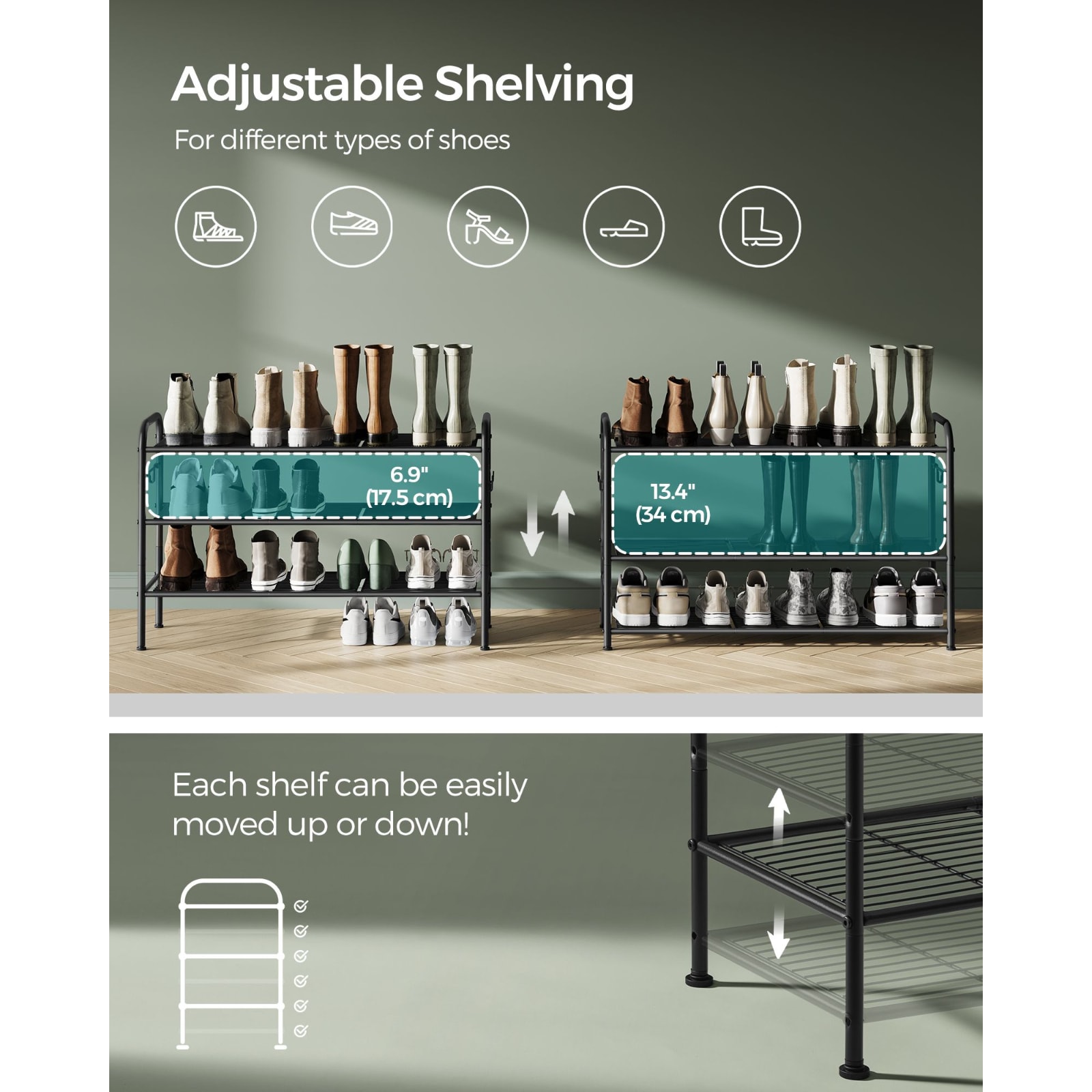 Slickblue D-SM-10B831RMLU Shoe-Racks - View #6