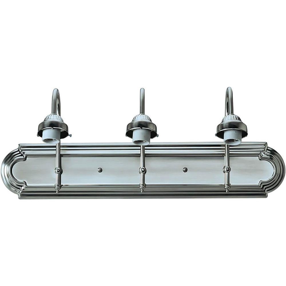 LW5270355 Shandy 24-in 3-Light Brushed Nickel Transitional Vanity Light