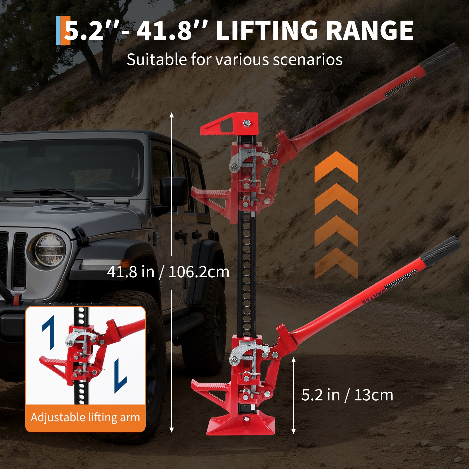 GarveeLife CS52RK43PE6KM6 jacks - View #4