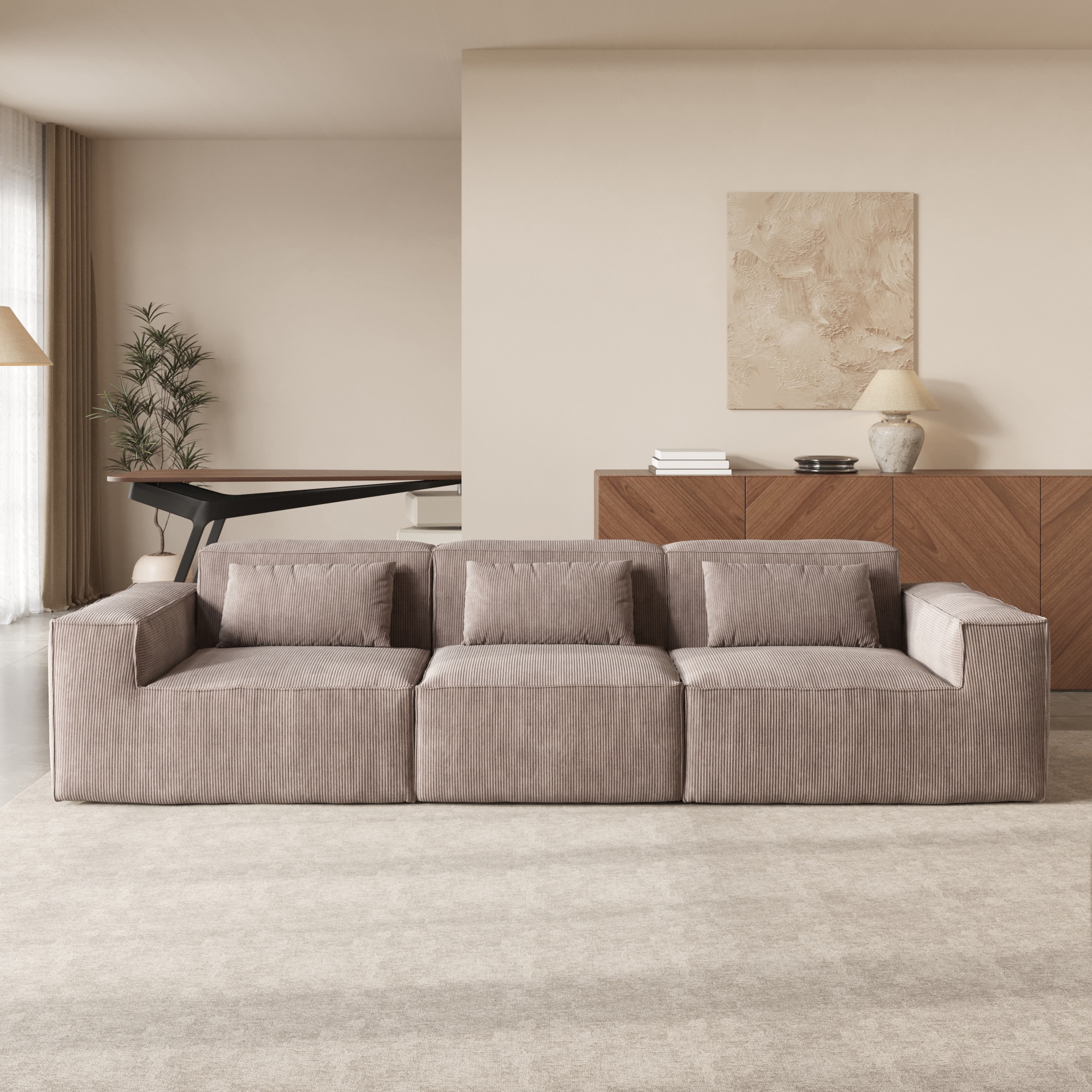 BuotiqHom DH-SF3-130BR Sofas-Loveseats - View #2