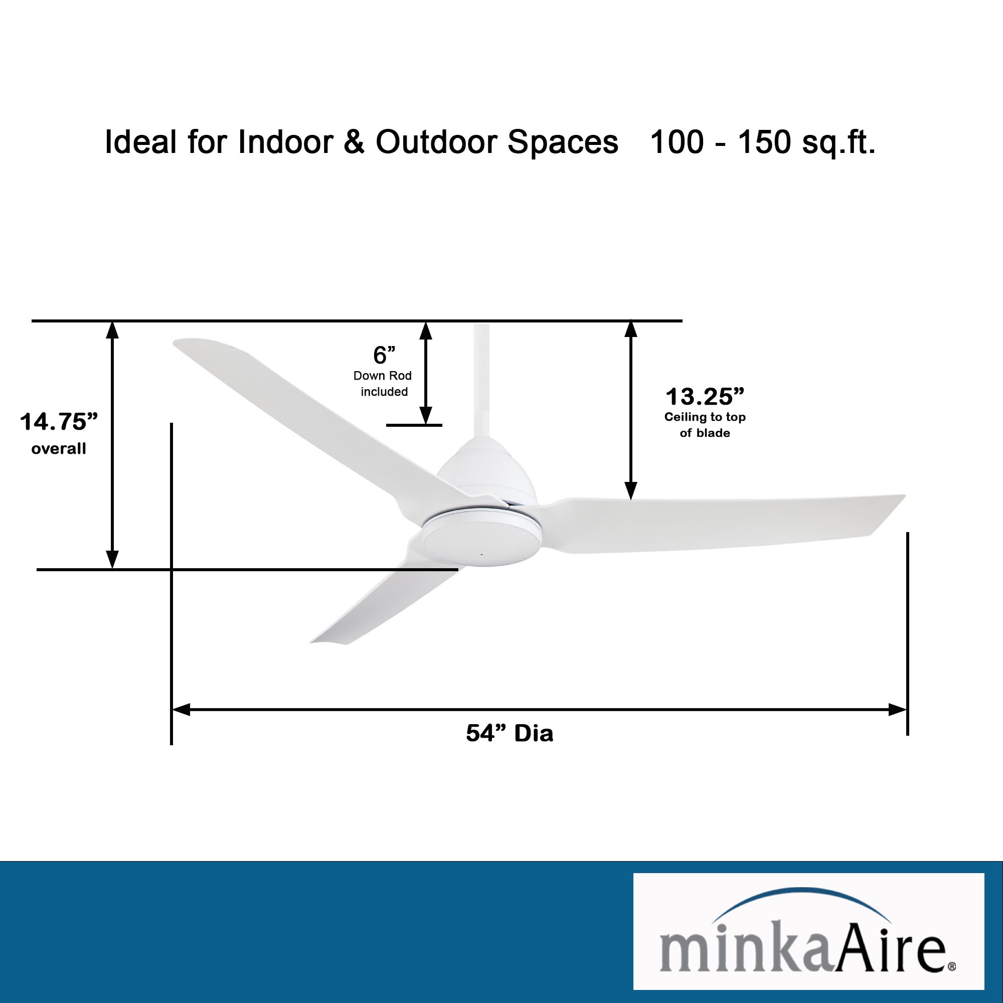 Minka Aire F753-WHF Ceiling-Fans - View #8