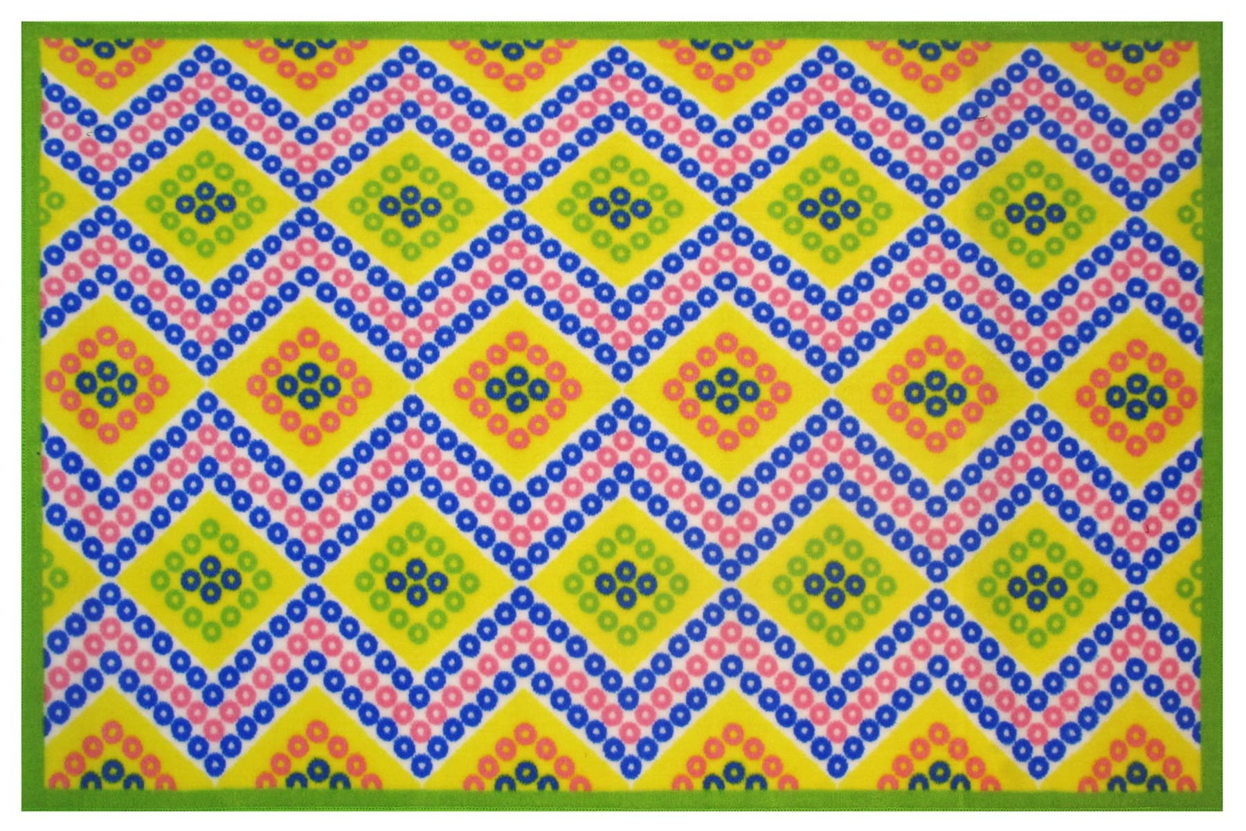 Fun Rugs FT-76 3958 Fun Time 3 X 4 (ft) Multi-color Indoor Geometric Area Rug