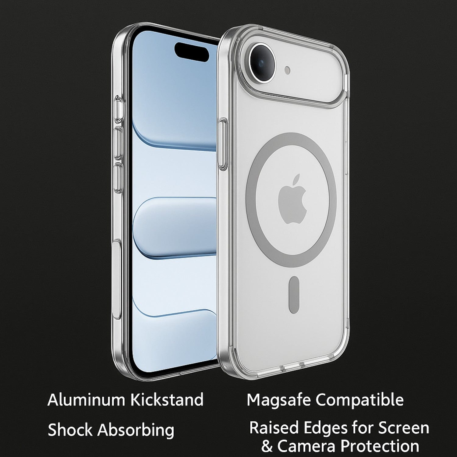 SAHARA - iPhone Air Clear Case - Kickstand MagSafe - Venture Series in ...