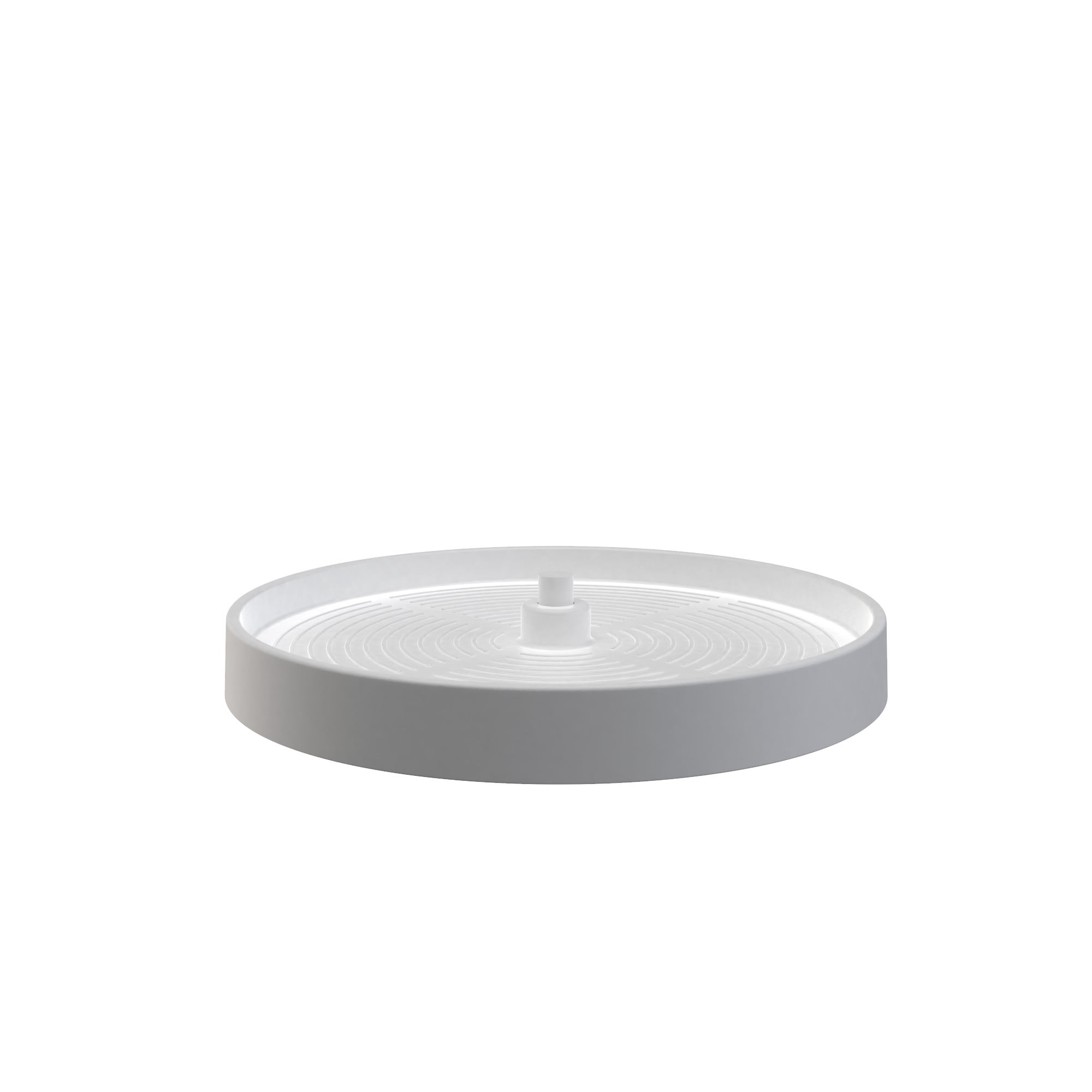 Rev-A-Shelf LD-2061-18BM-11-1 White Plastic Full circle Cabinet Lazy Susan