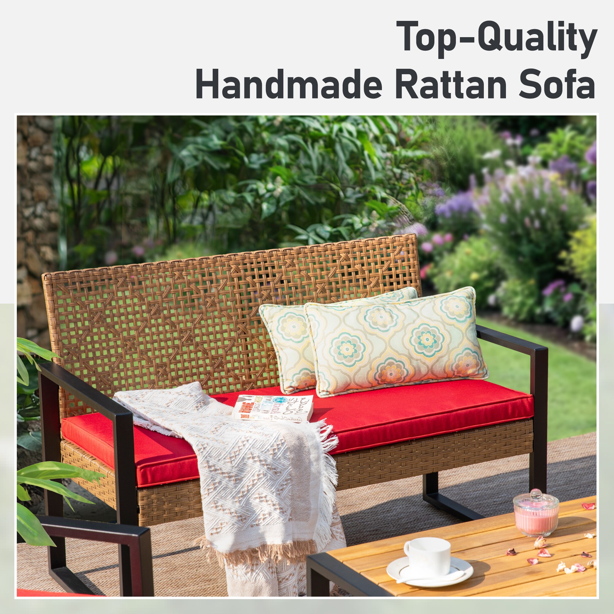 Sunshine Valley PV-462-RD Patio-Conversation-Sets - View #3