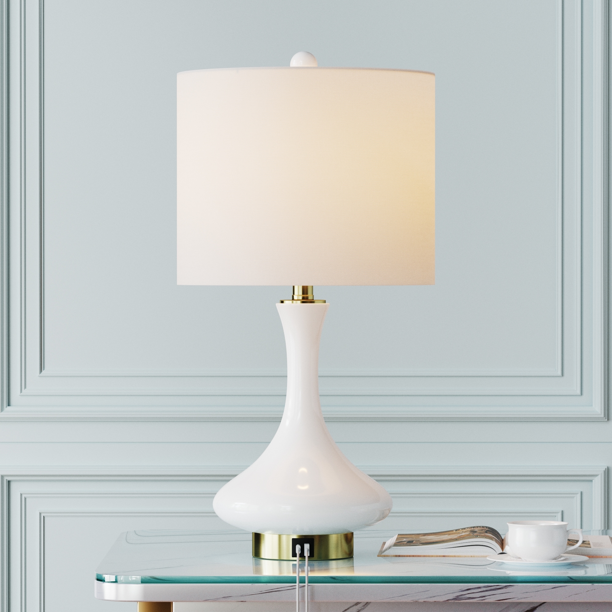 Maxax T252-WH-S Table-Lamps - View #2