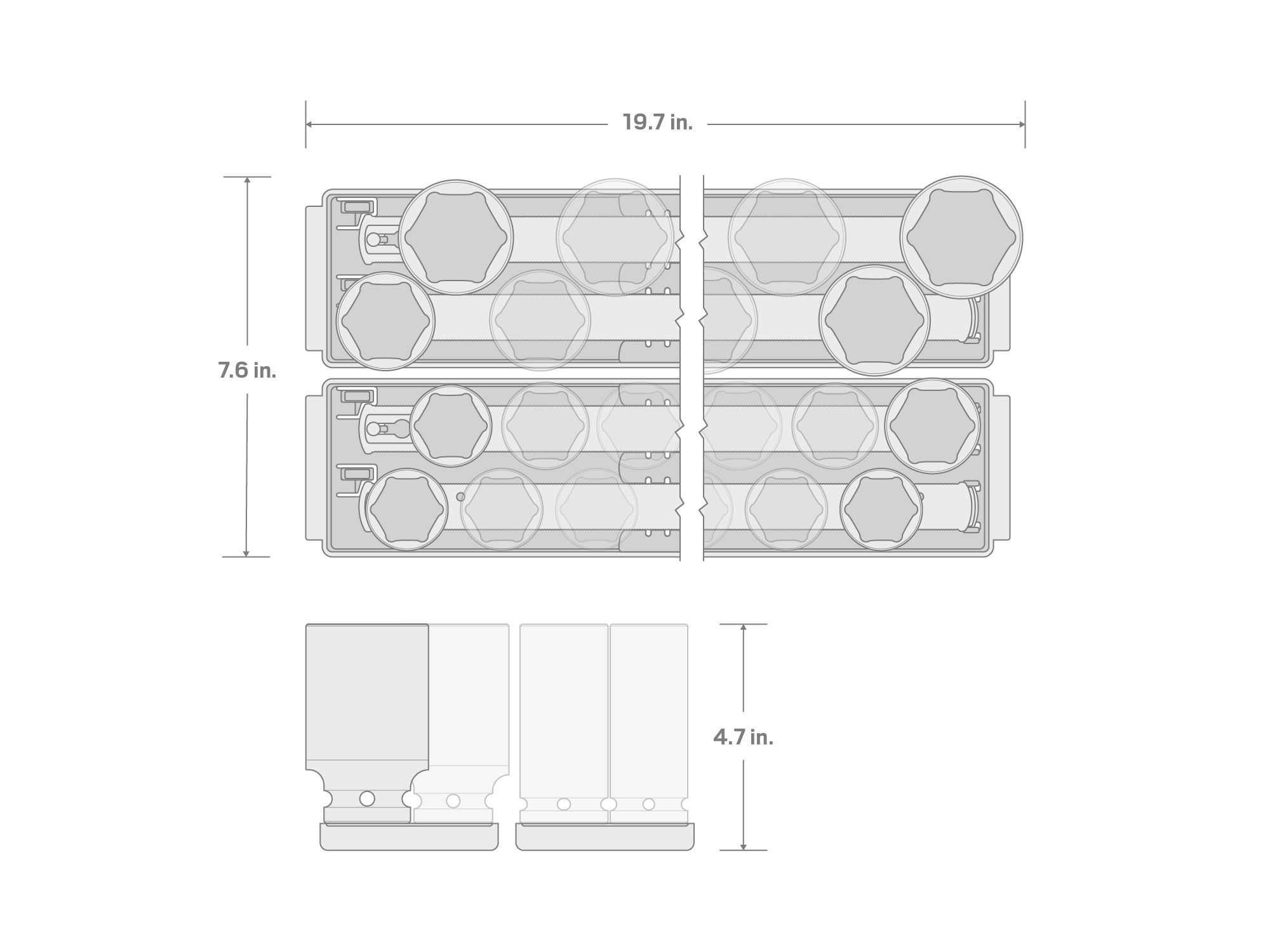 TEKTON SID93114 Socket-Sets - View #7