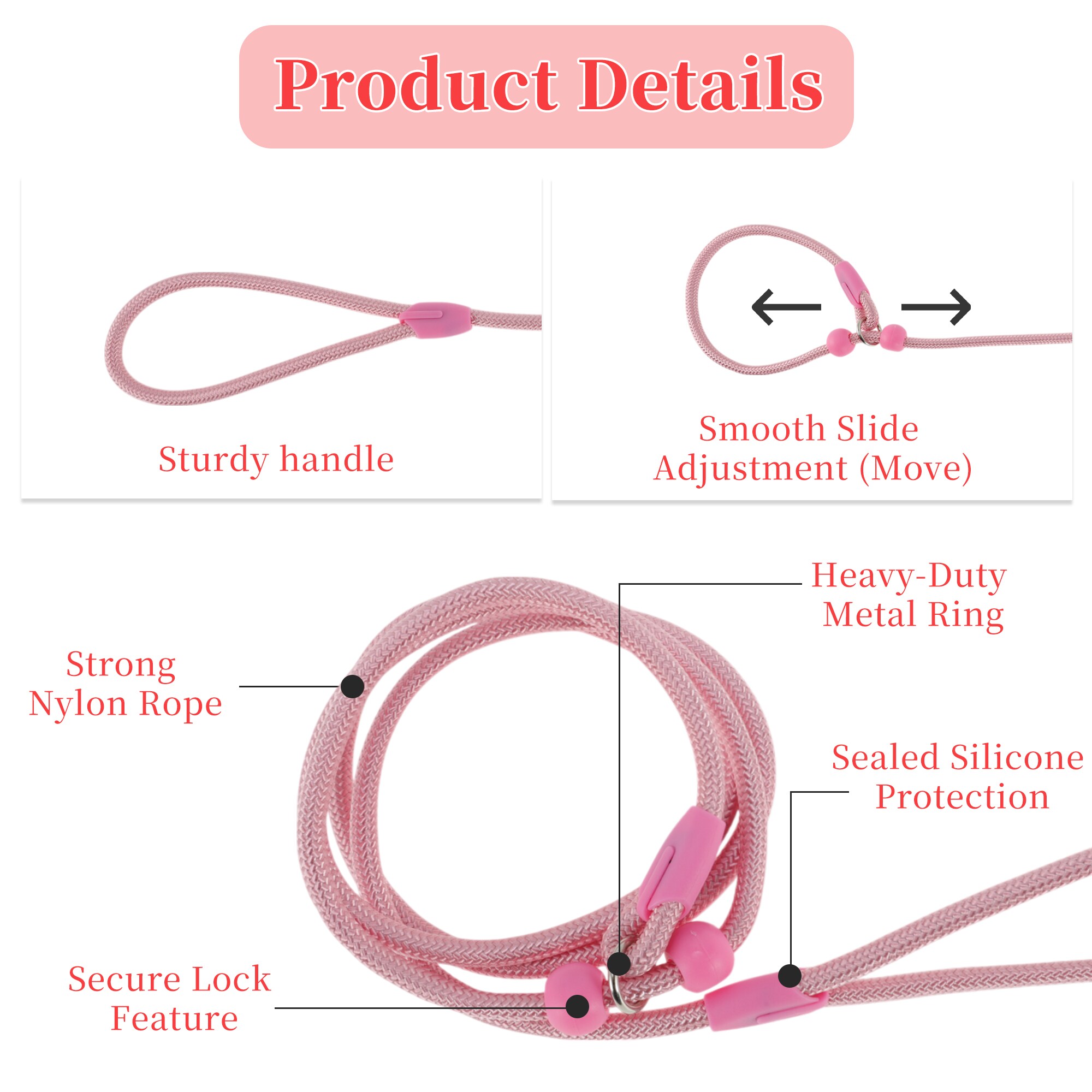 Unique Bargains S26020600UX8991 Leashes-Leads - View #3
