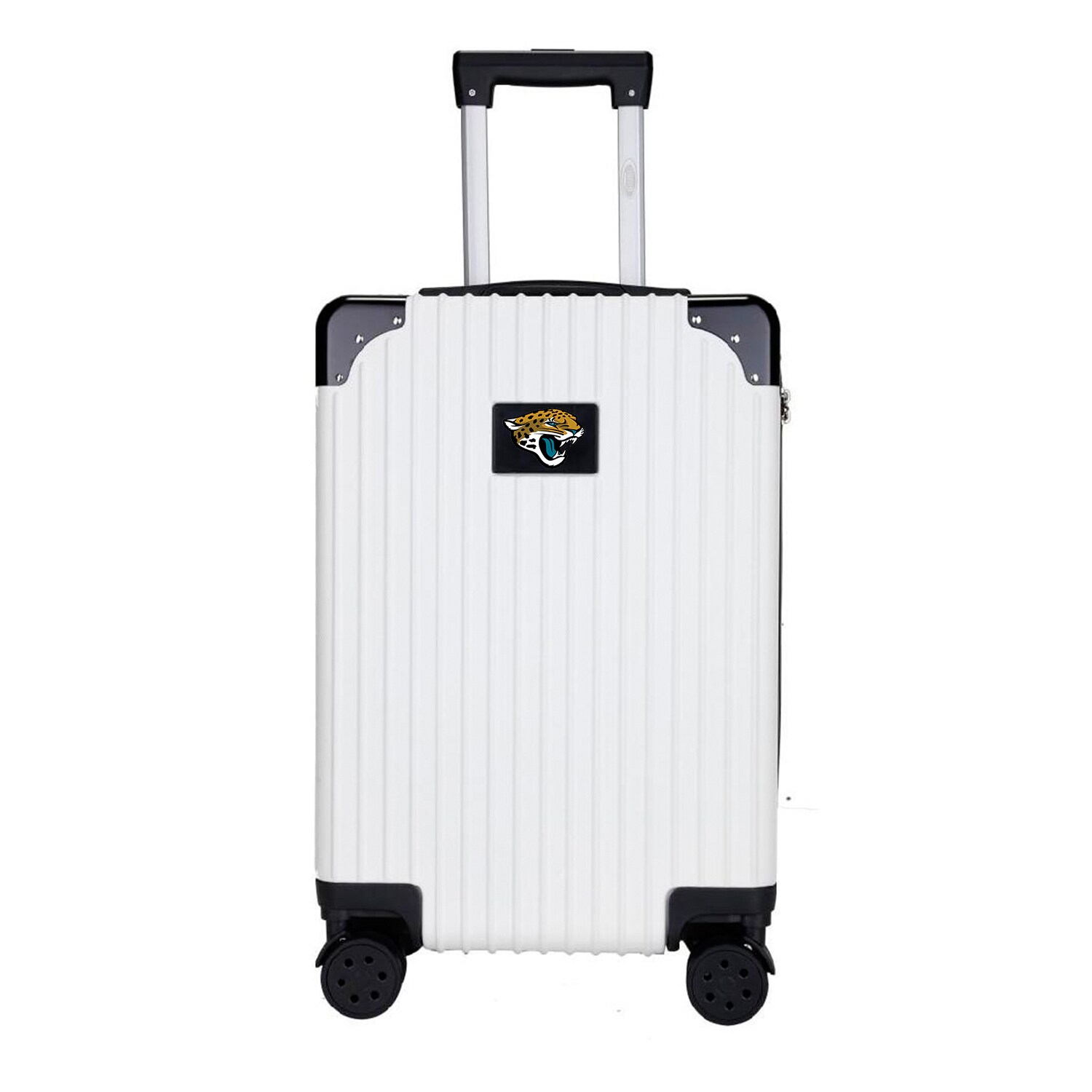Mojo Licensing NFJJL210_WHITE 23.75 X 15.5 X 9.75 White Polycarbonate Hardshell Carry-on Bag (1-Bag)