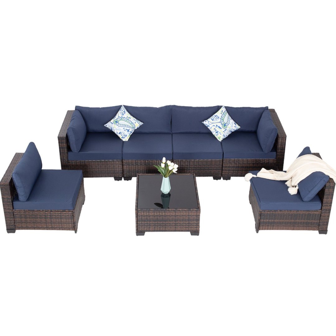 EarlGrove LS-F5784-BL01567 Patio-Conversation-Sets - View #2
