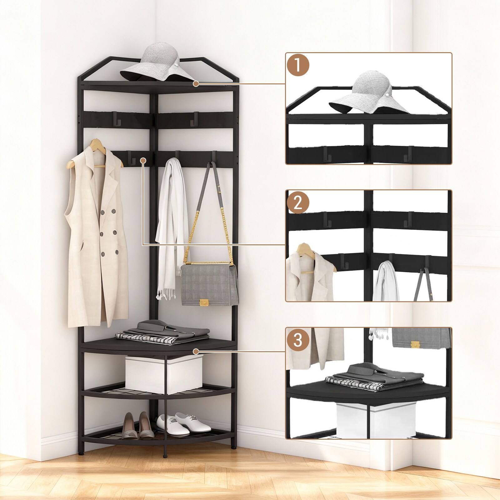 Garvee GGL-0823300447586 Coatrack-Stands-Pedestals - View #3