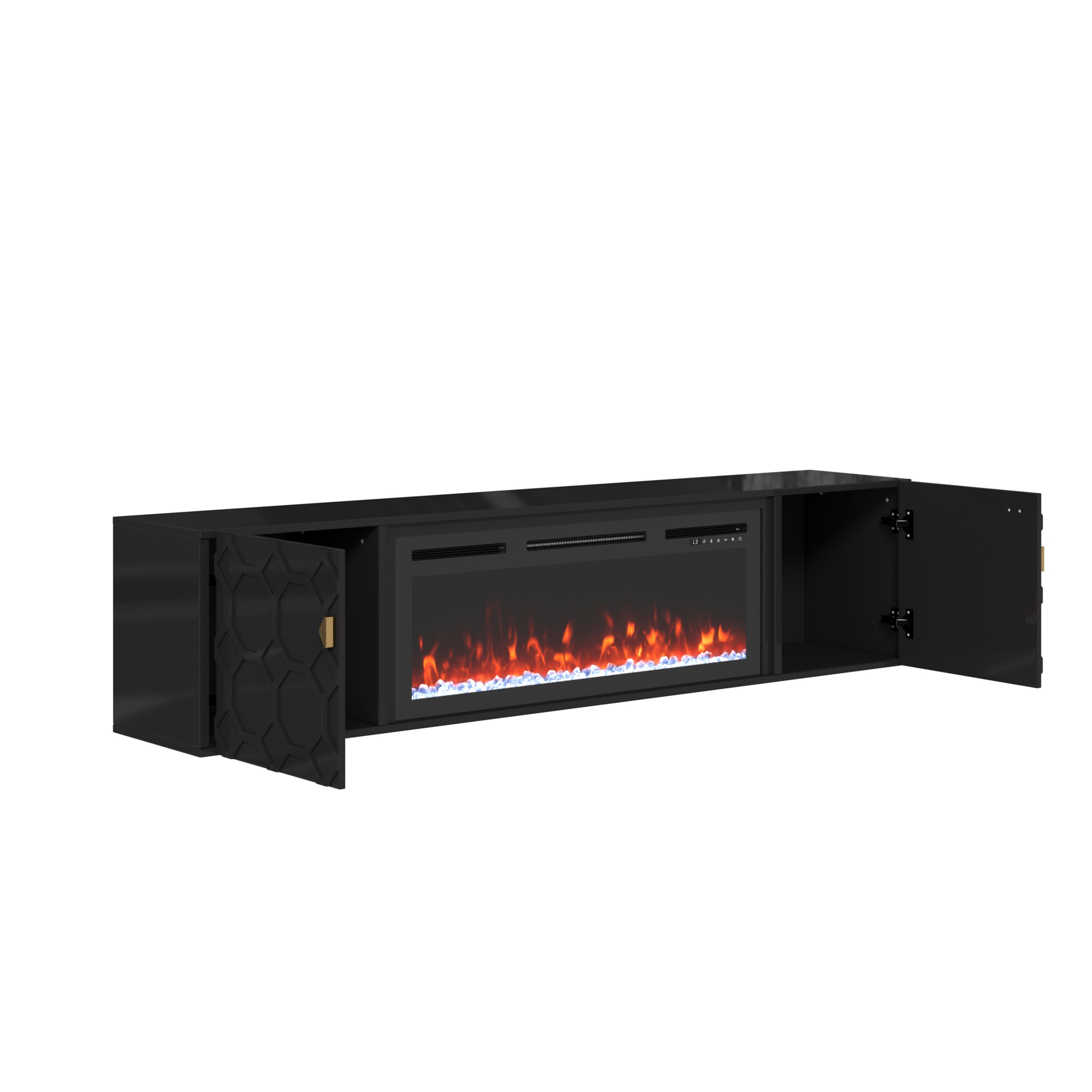 Clihome CL-JHZH008-BK Electric-Fireplaces - View #6
