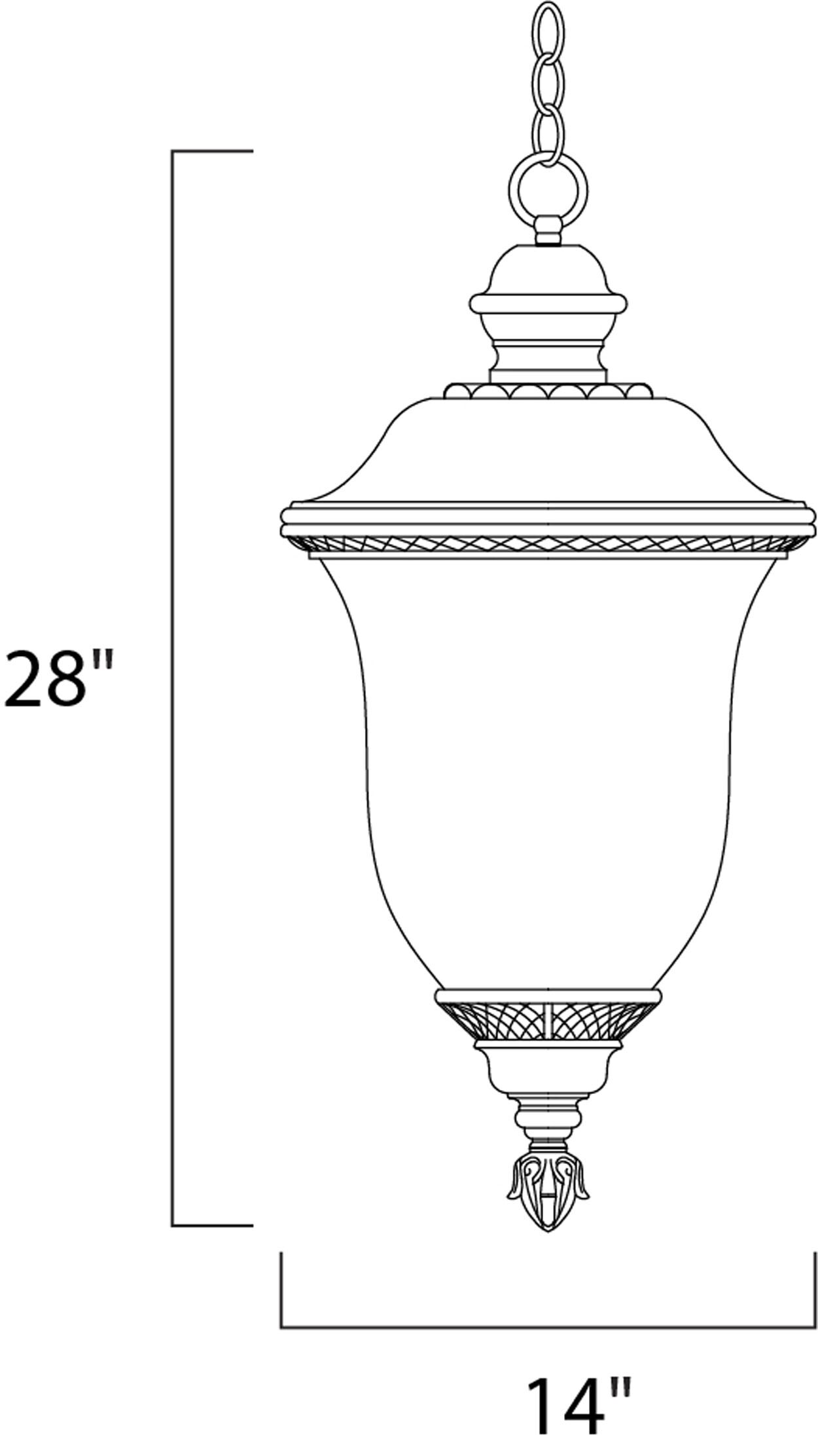 Maxim Lighting 3428WGOB Pendant-Lights - View #2