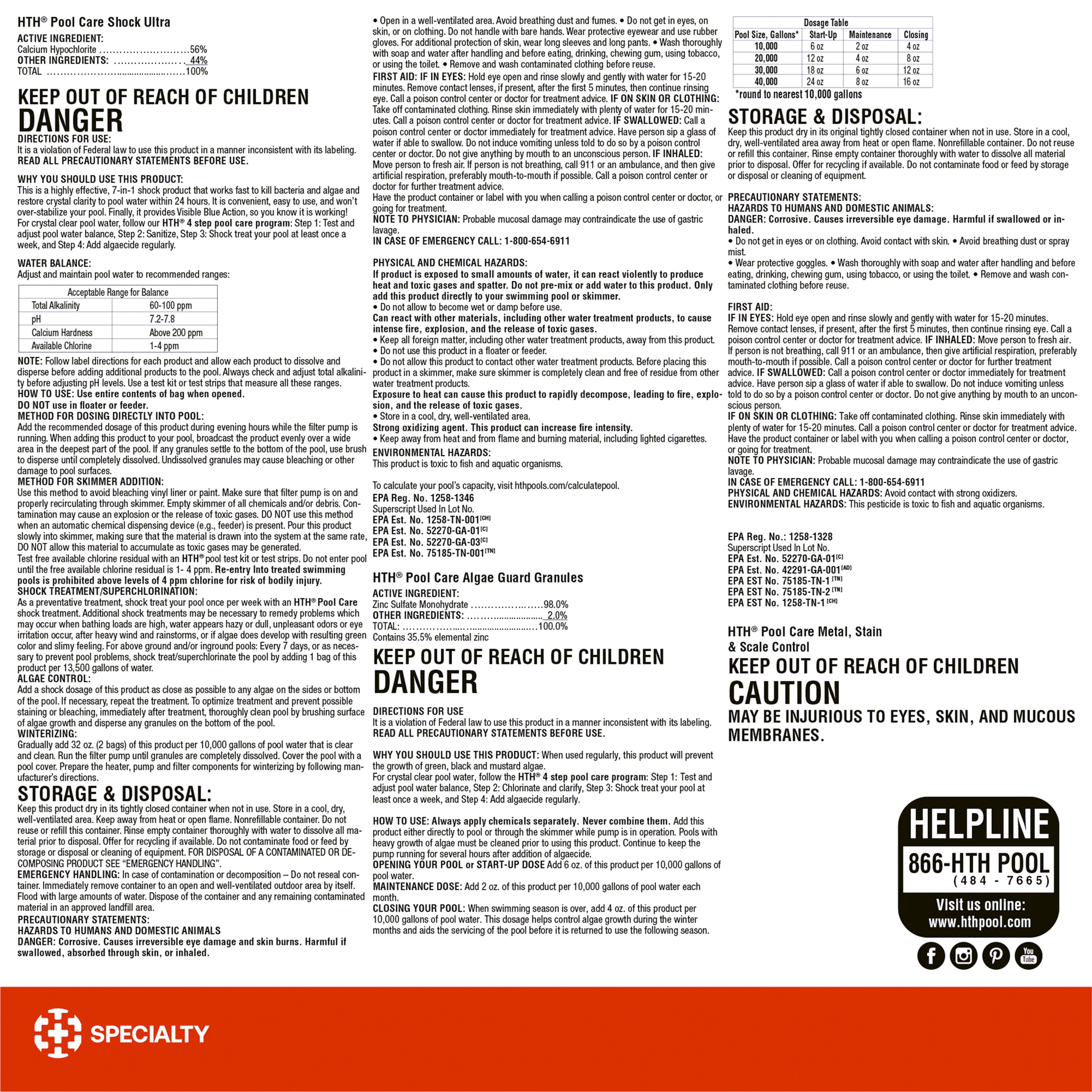 HTH 91022 Pool-Chemical-Start-Up-Kits - View #2