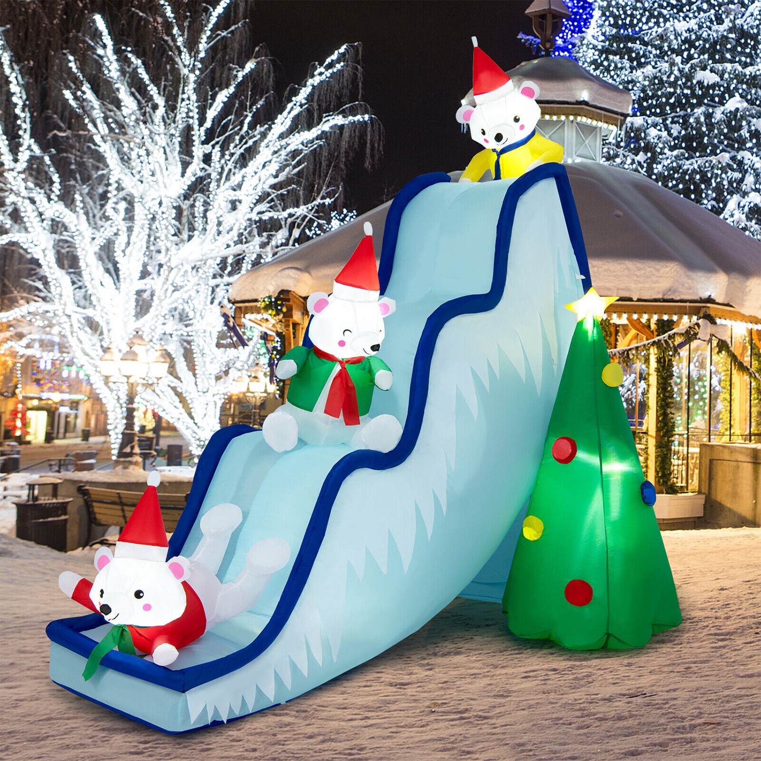 WELLFOR HYJ24101US Christmas-Inflatables - View #7