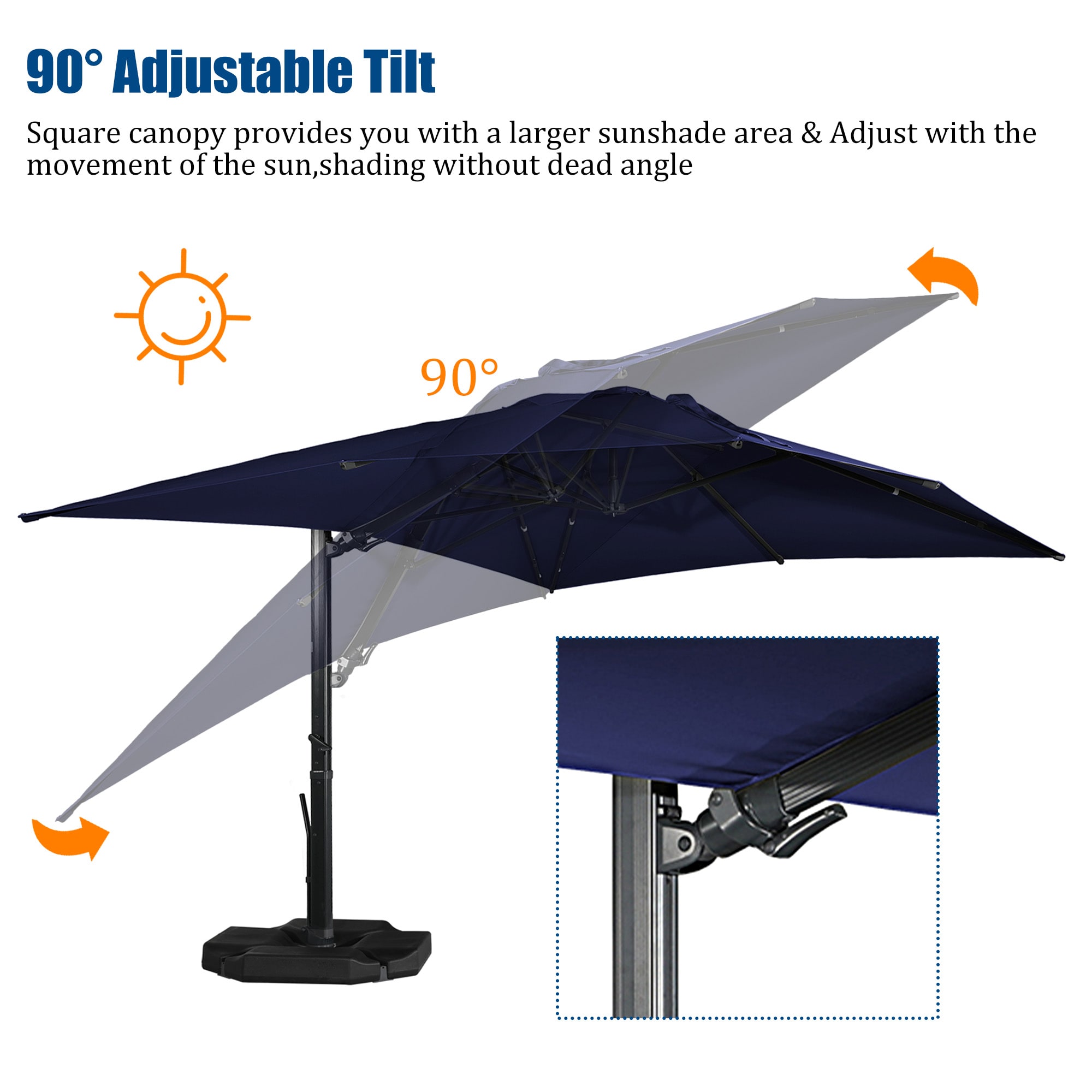 CASAINC CA-LEDWG02NY-B Umbrellas-2 - View #7