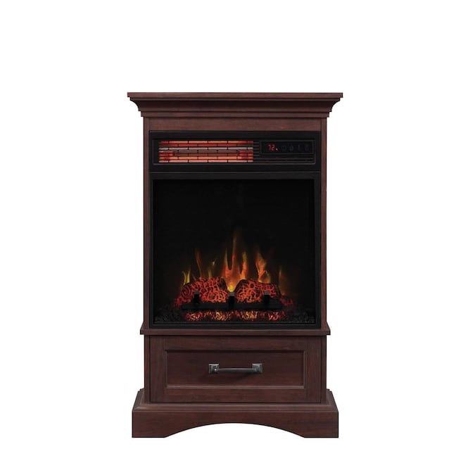 Duraflame 23 63 In W Brown Infrared, Duraflame 24 Infrared Fireplace Mantel Reviews