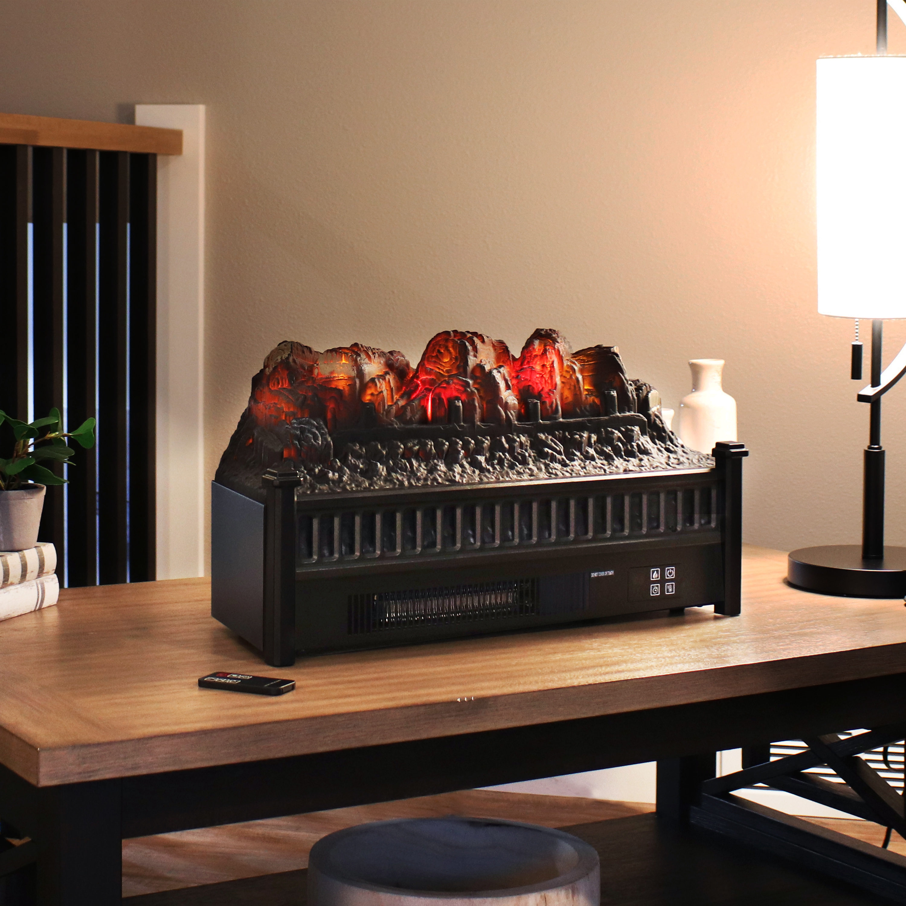 Sunnydaze Decor ZHS-449 Electric-Fireplace-Fireboxes - View #2