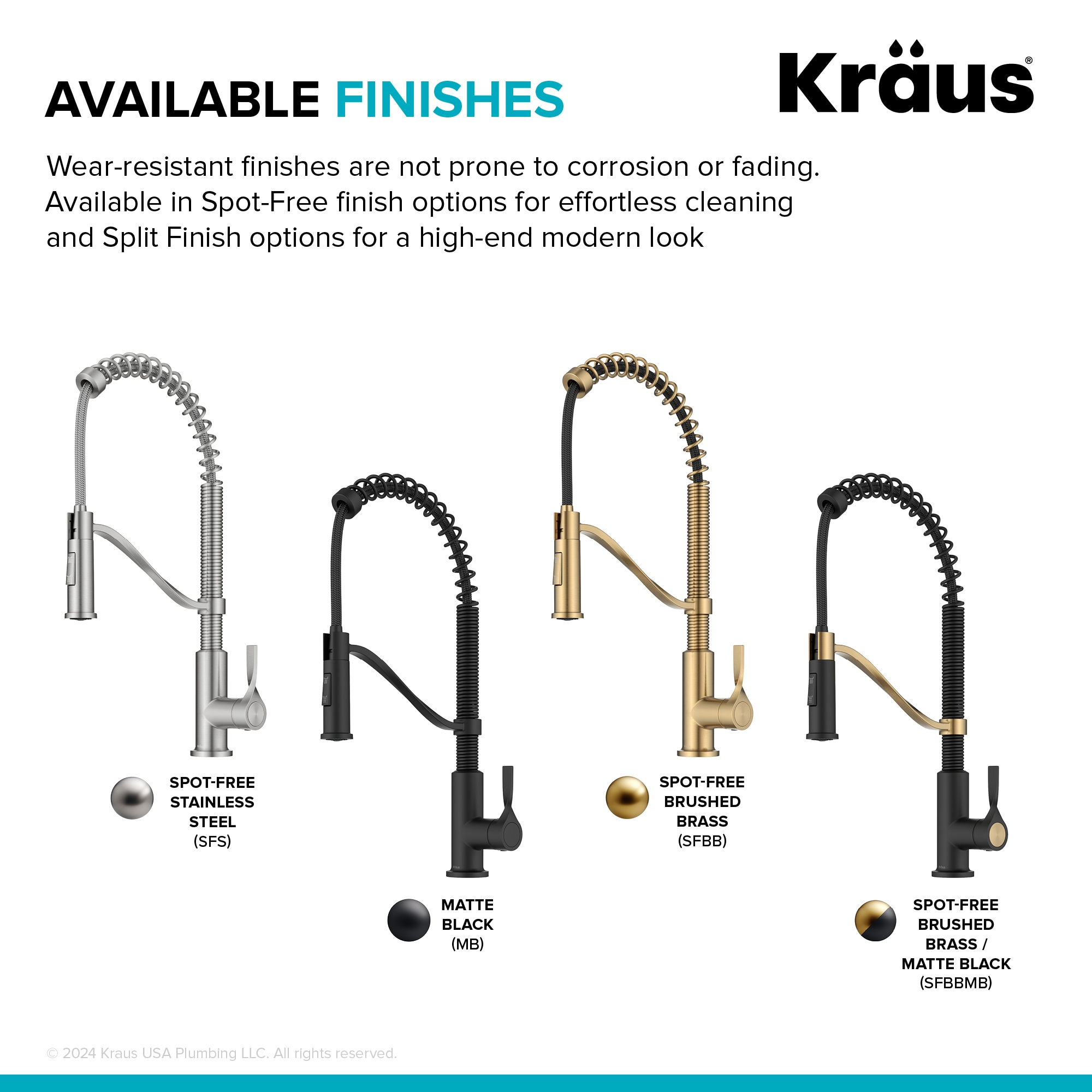 Kraus KPF-2635SFBB Kitchen-Faucets - View #19