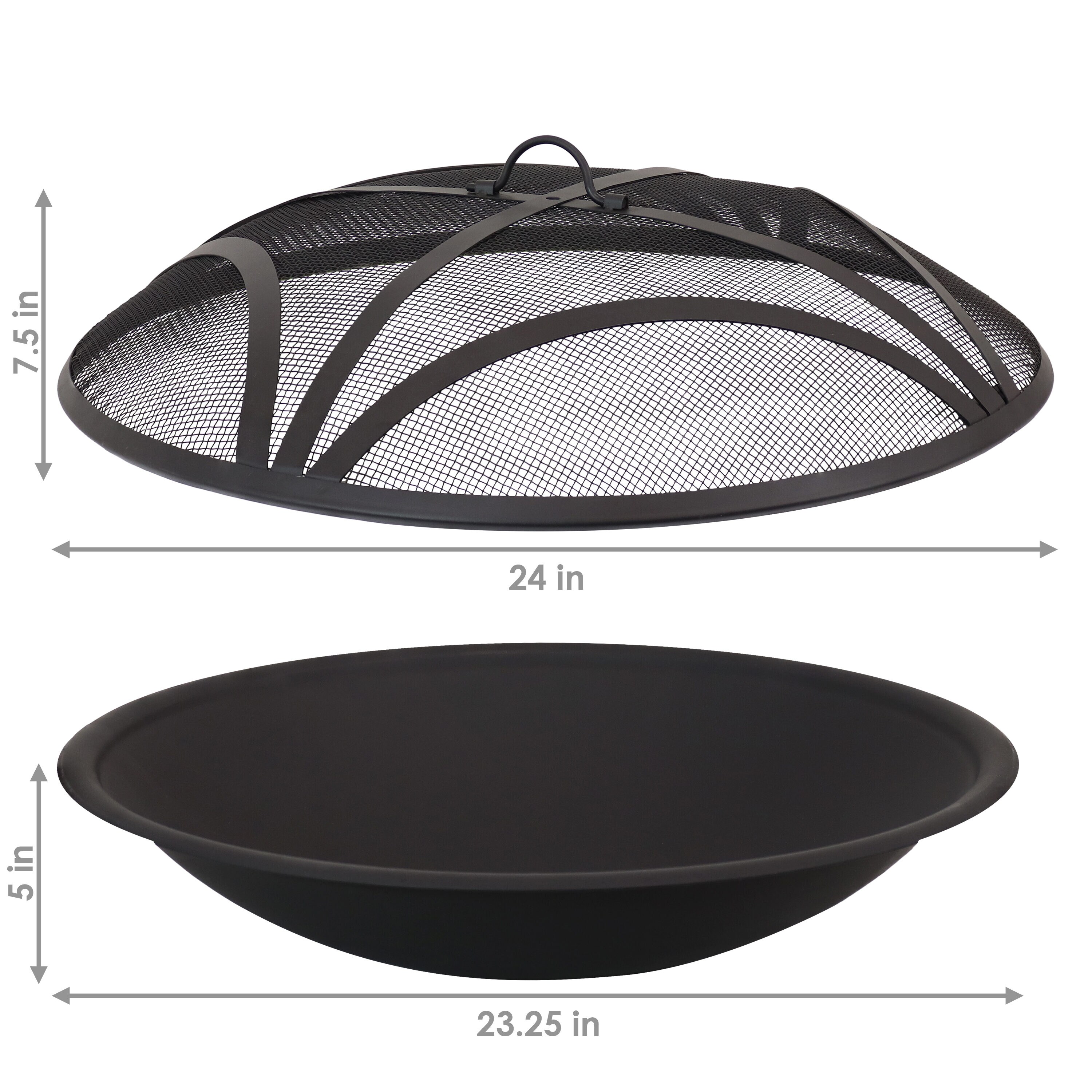 Sunnydaze Decor NB-176-883 Outdoor-Woodburning-Firepits - View #5