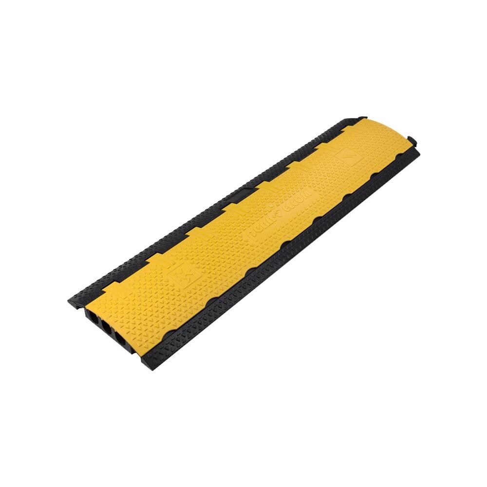  TCNCD378778 Penn Elcom PENN-CROSS3Y Cross-3 43 in. Long 3 channel Cable Crossover with Black Base and Yellow Lid