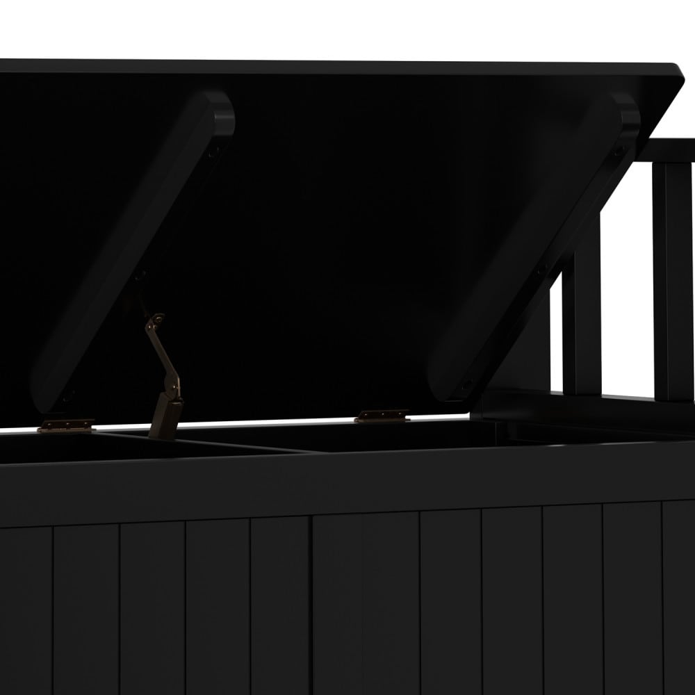 Simpli Home AXCACA57-BL bench - View #5