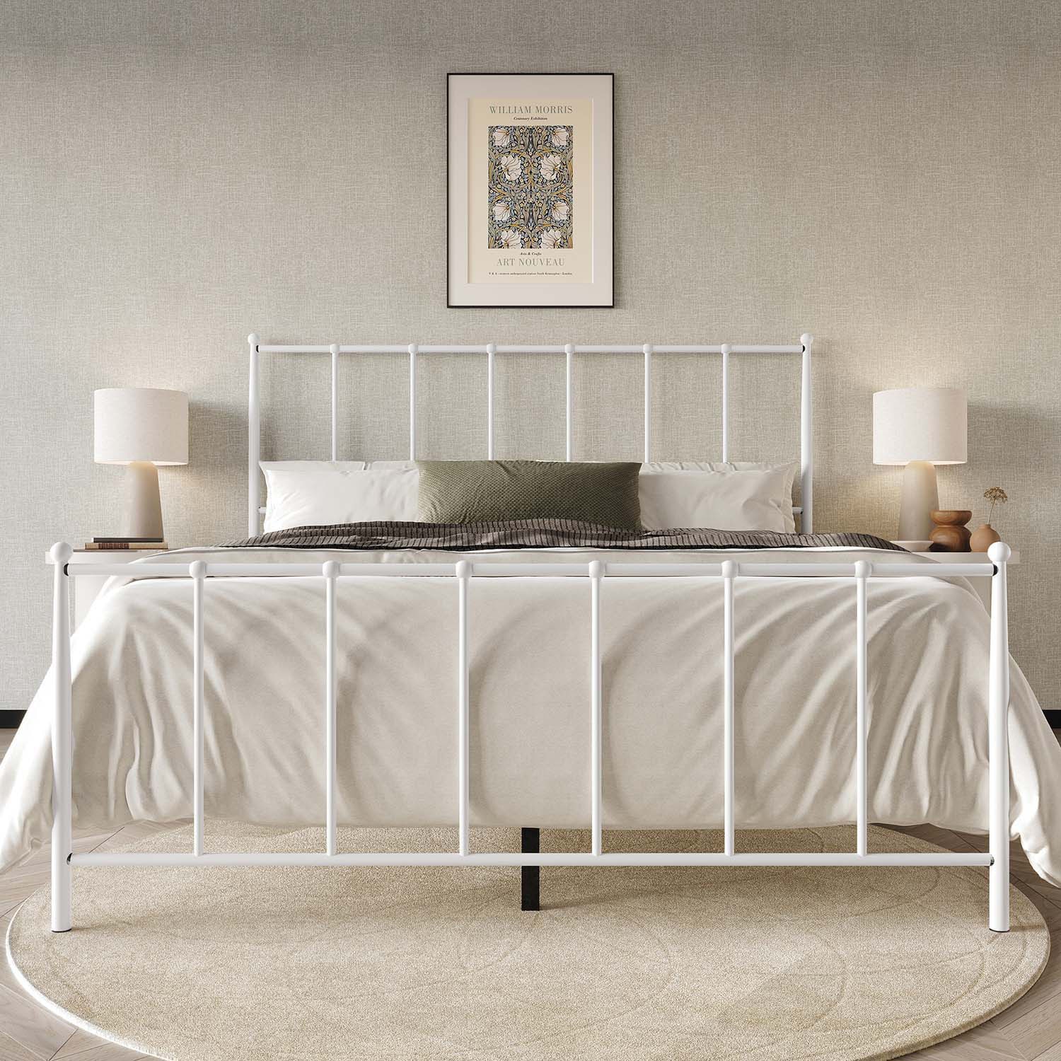 CasePiece CMB026QPL-WT-MT beds - View #2