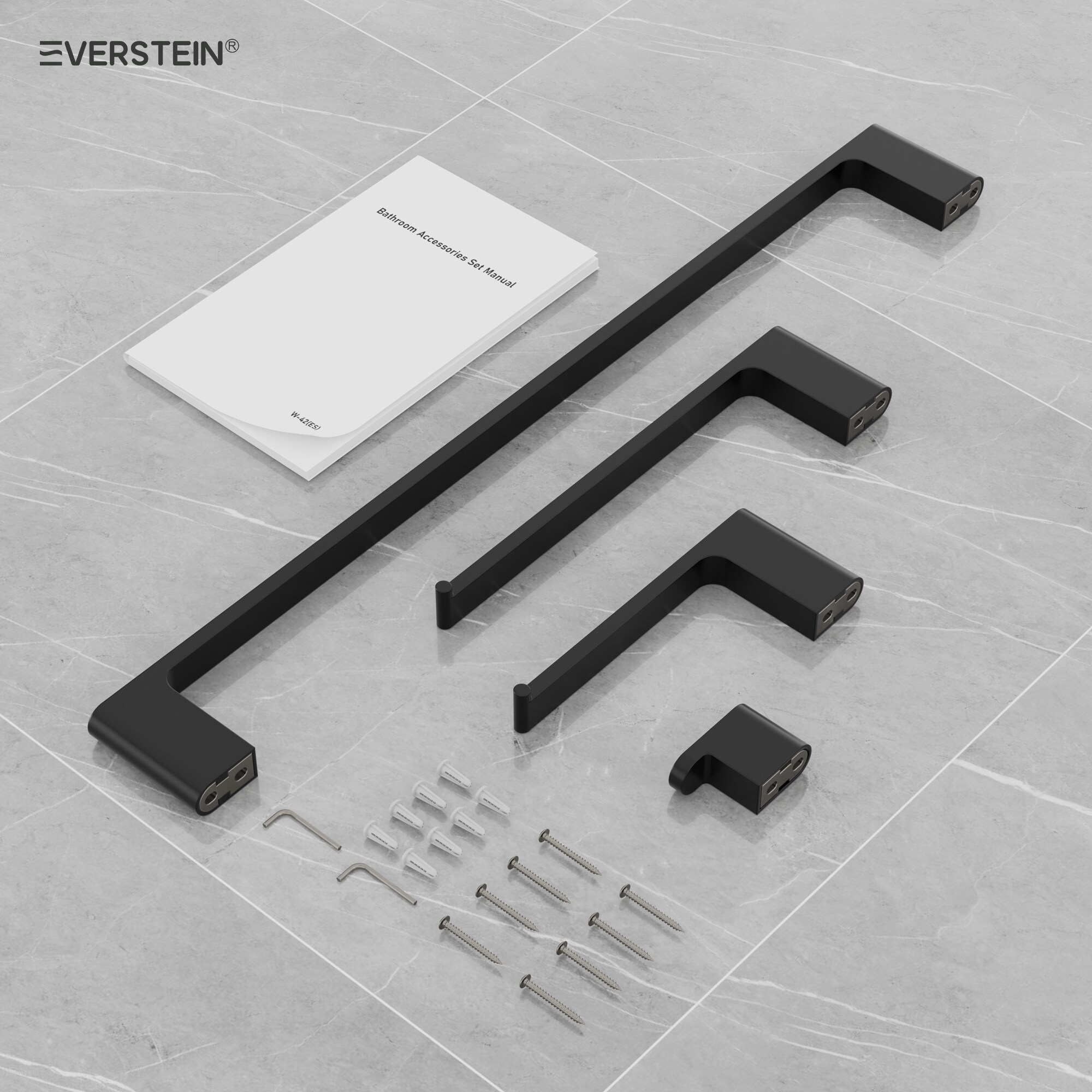 EVERSTEIN Q-832-OTOP Decorative-Bath-Hardware-Kits - View #14